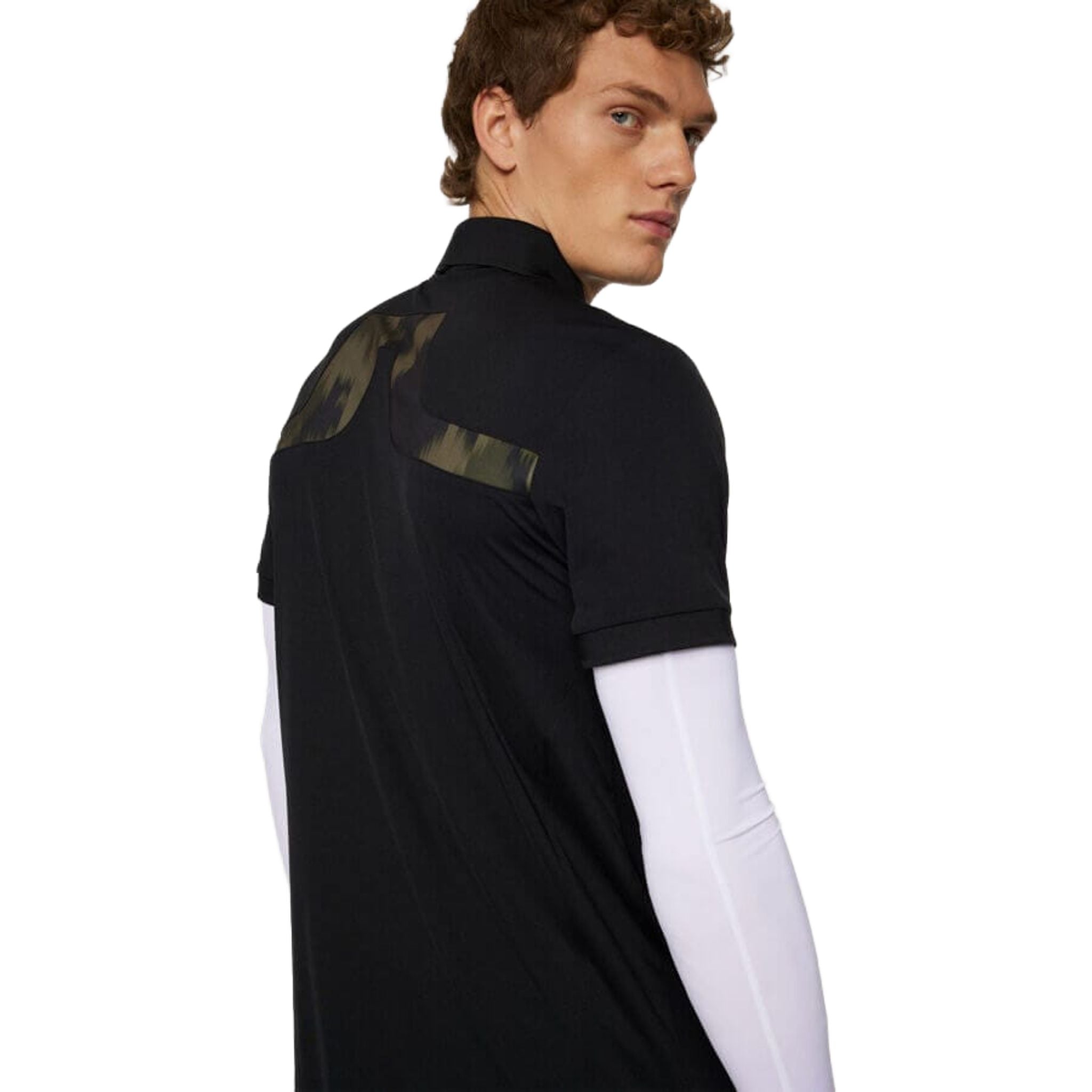 Polo con stampa J. Lindeberg KV da uomo