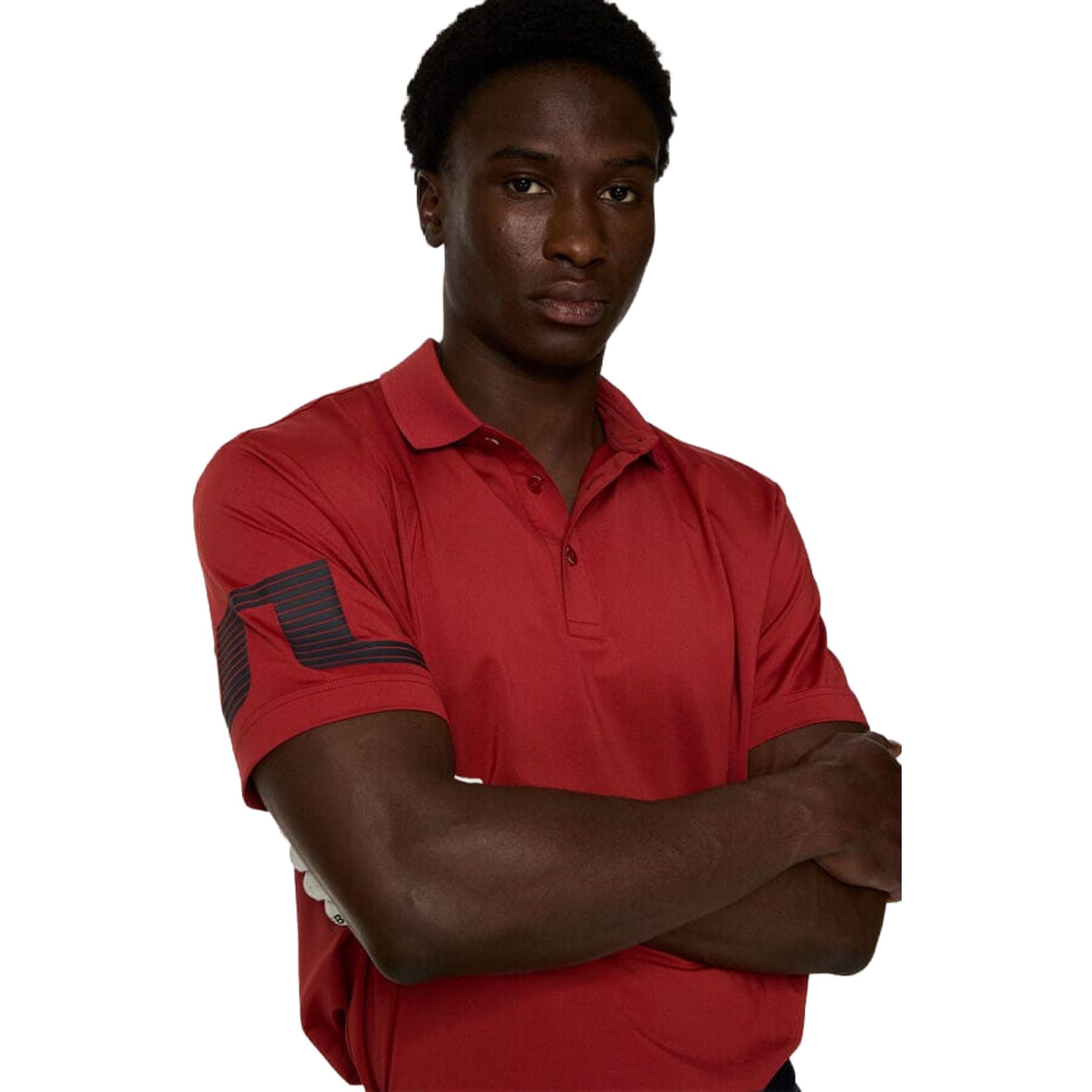 Polo J. Lindeberg Heath Strike da uomo