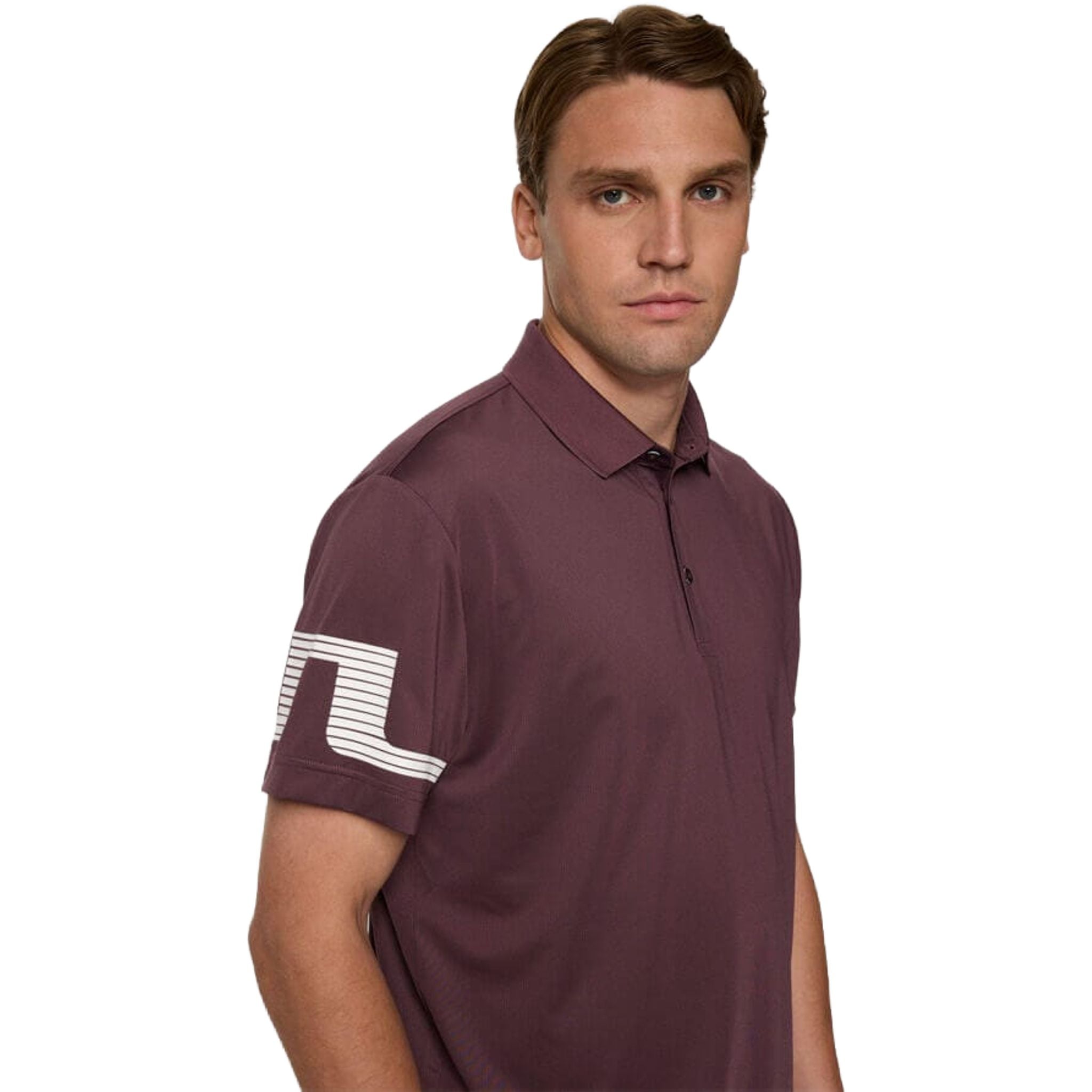 Polo J. Lindeberg Heath Strike da uomo