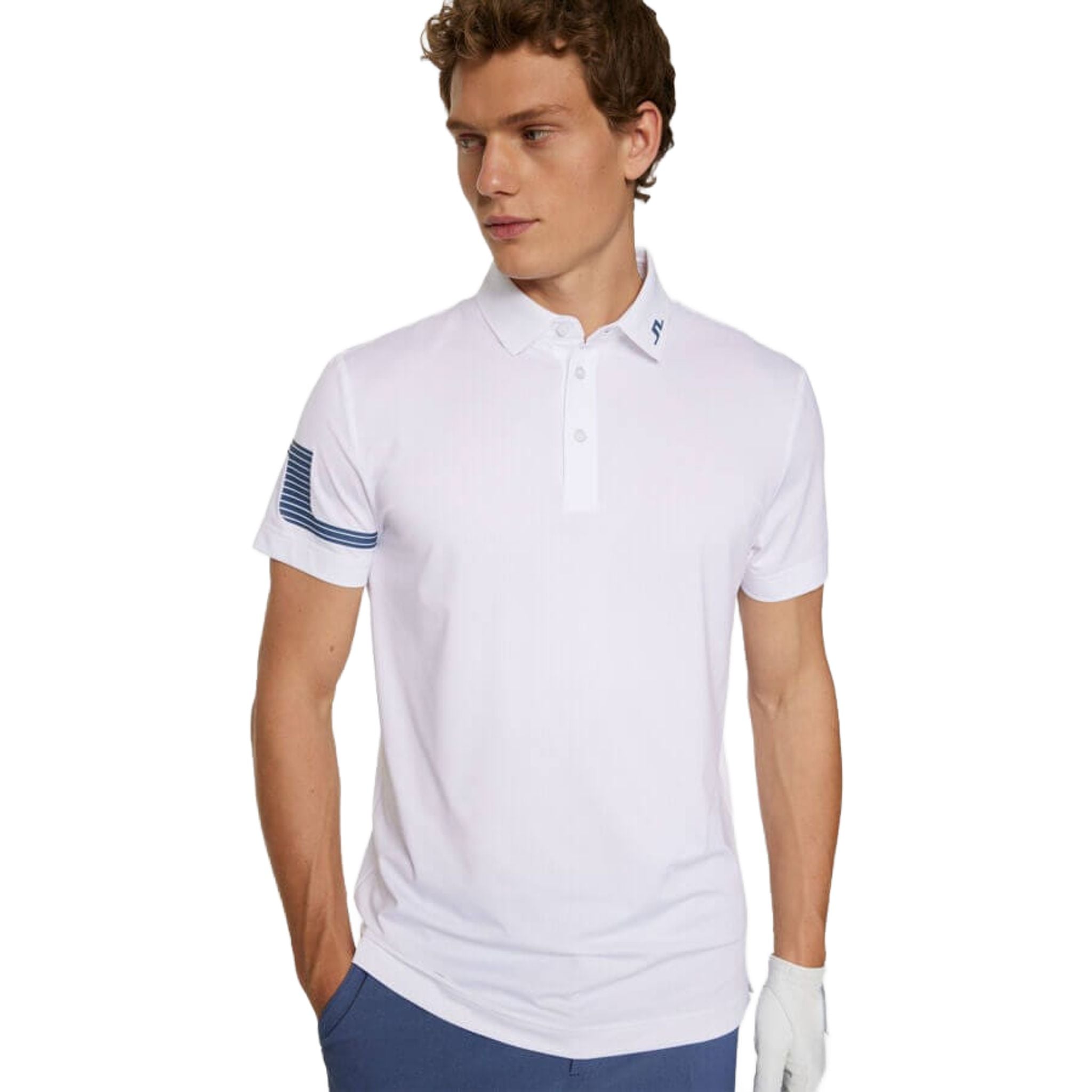 Polo J. Lindeberg Heath Strike da uomo