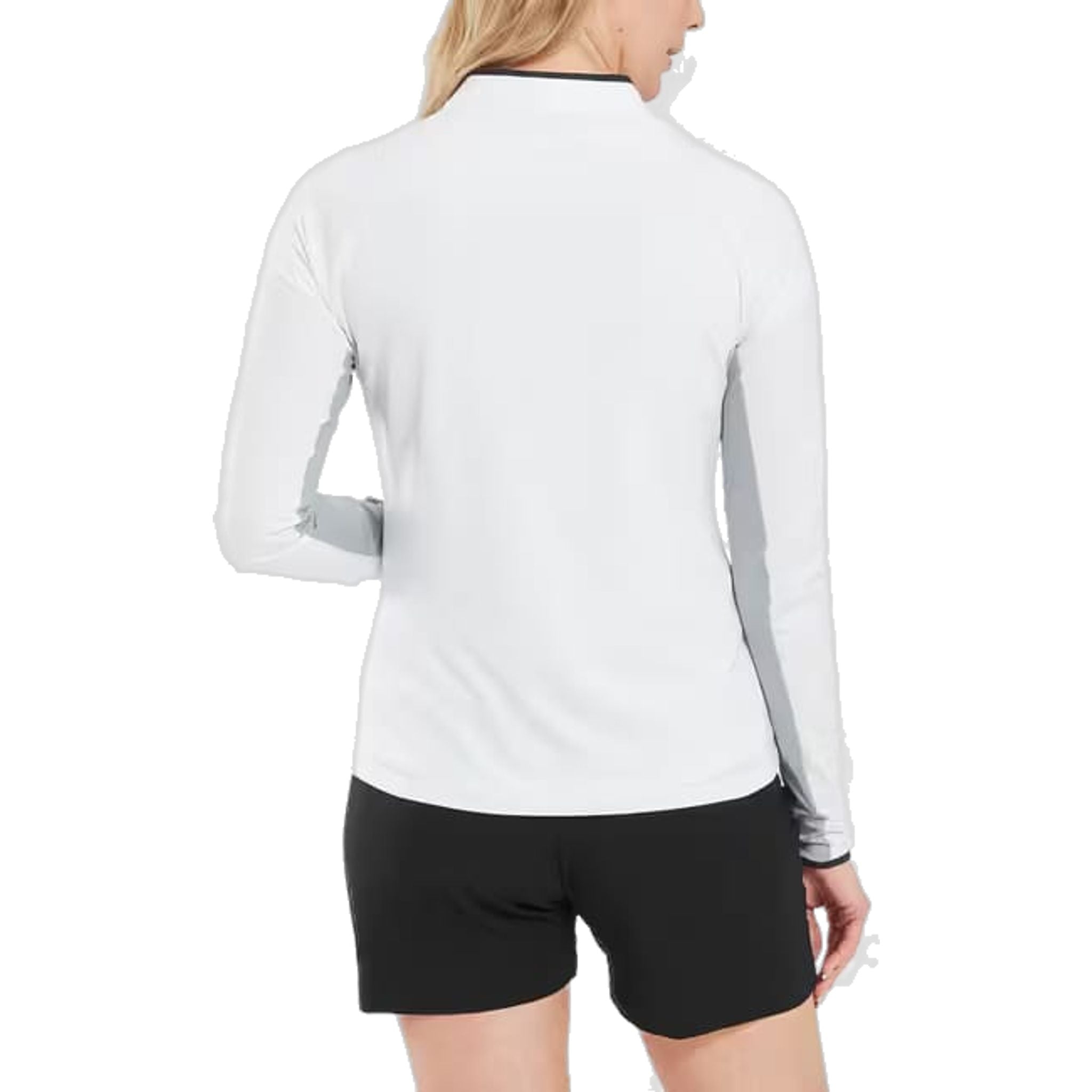 Maglia protettiva solare da donna con cerniera 1/4 Footjoy