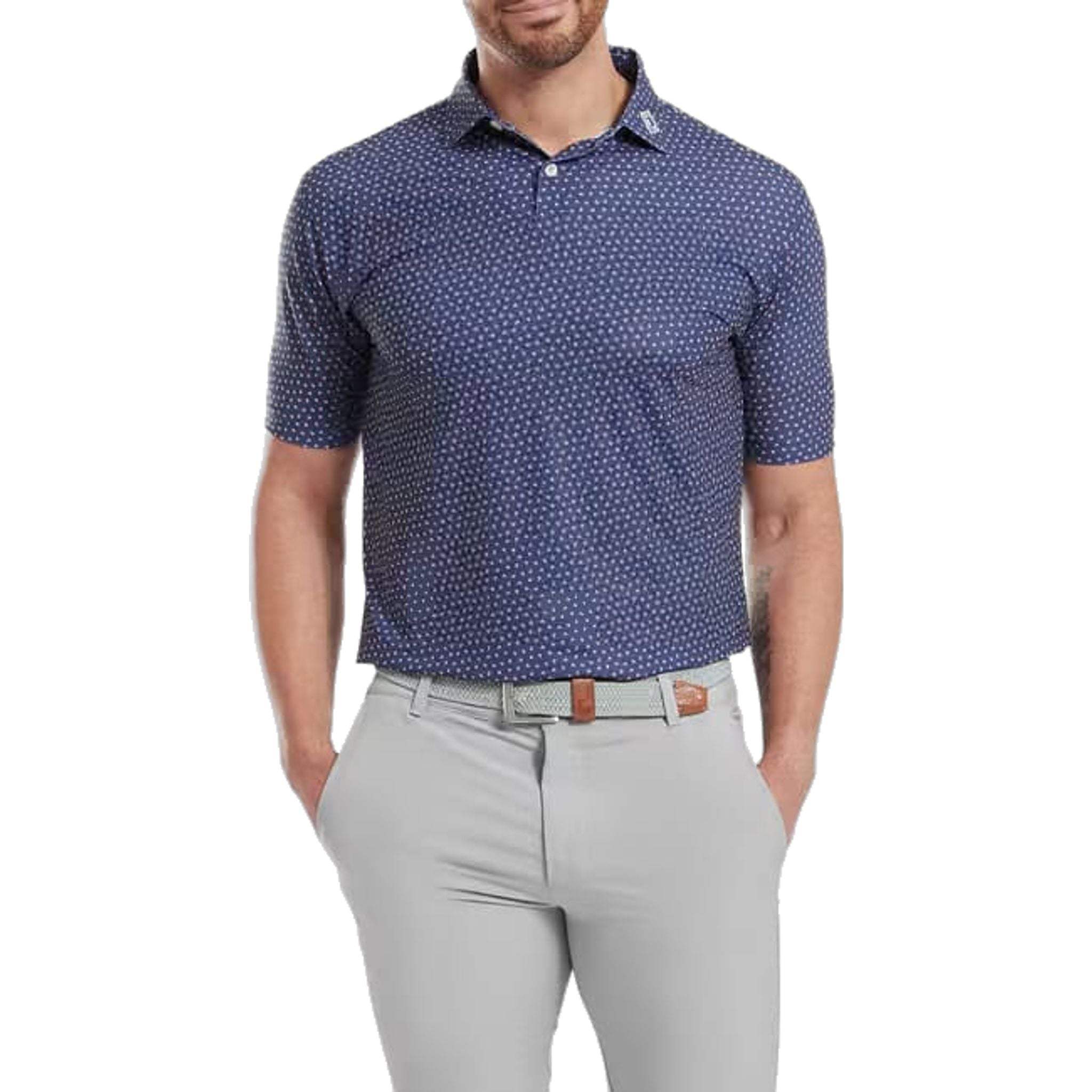 Footjoy Bounce Print Pique Uomo