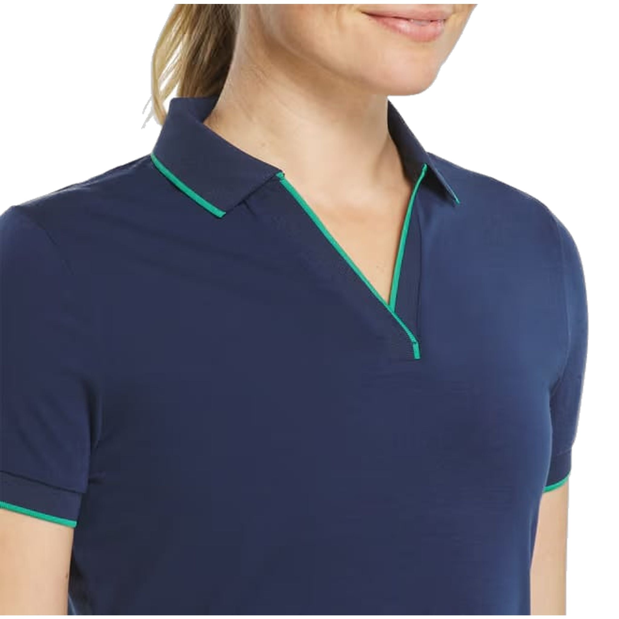 Polo Footjoy Notch V da donna