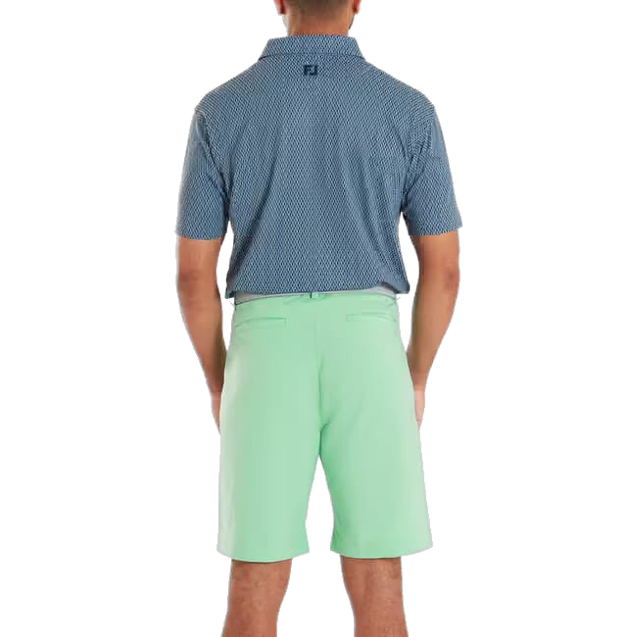 Polo da uomo Footjoy Modernist Geo Pique