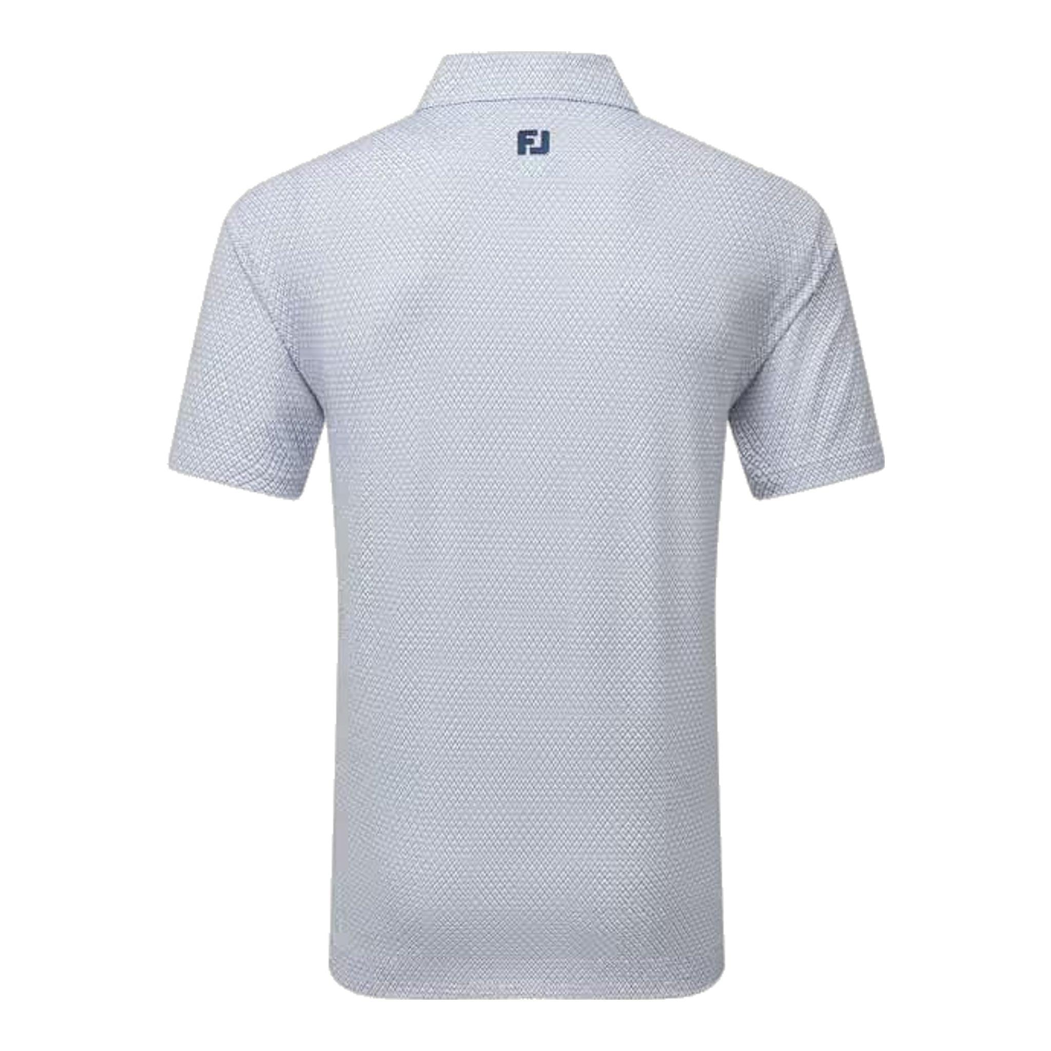 Polo da uomo Footjoy Deco Diamond Print Lisle