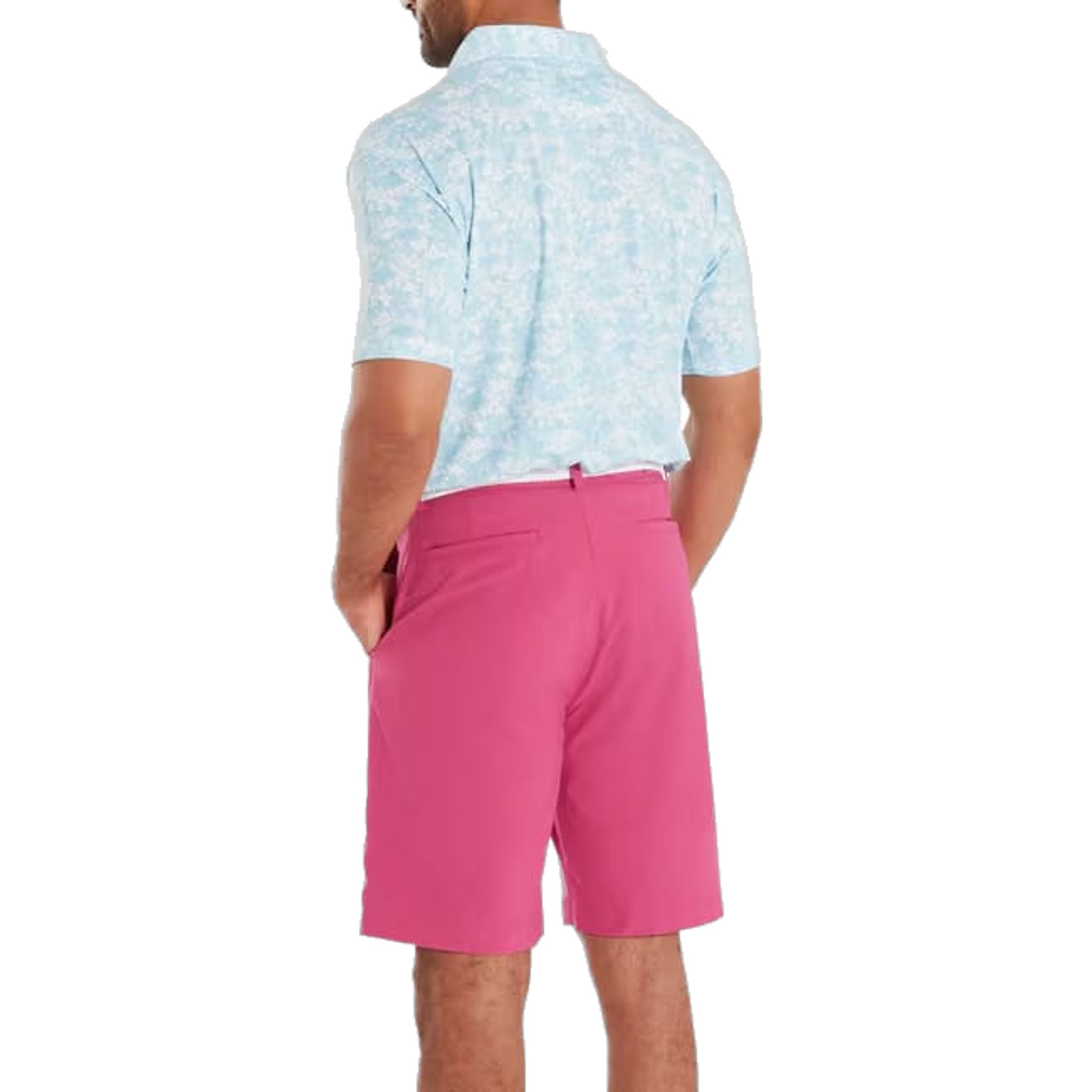 Polo da uomo Footjoy Garden Print Lisle
