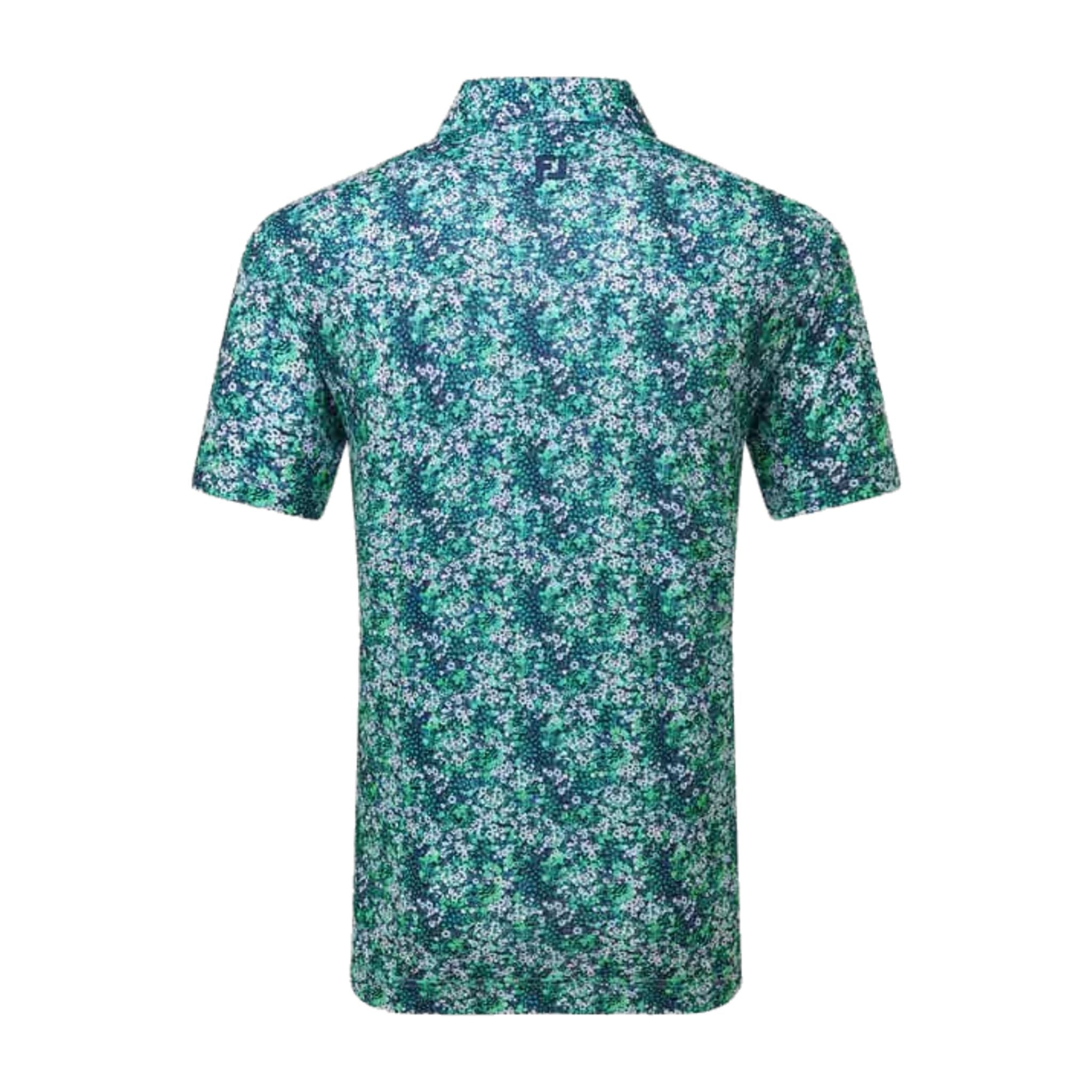 Polo da uomo Footjoy Garden Print Lisle