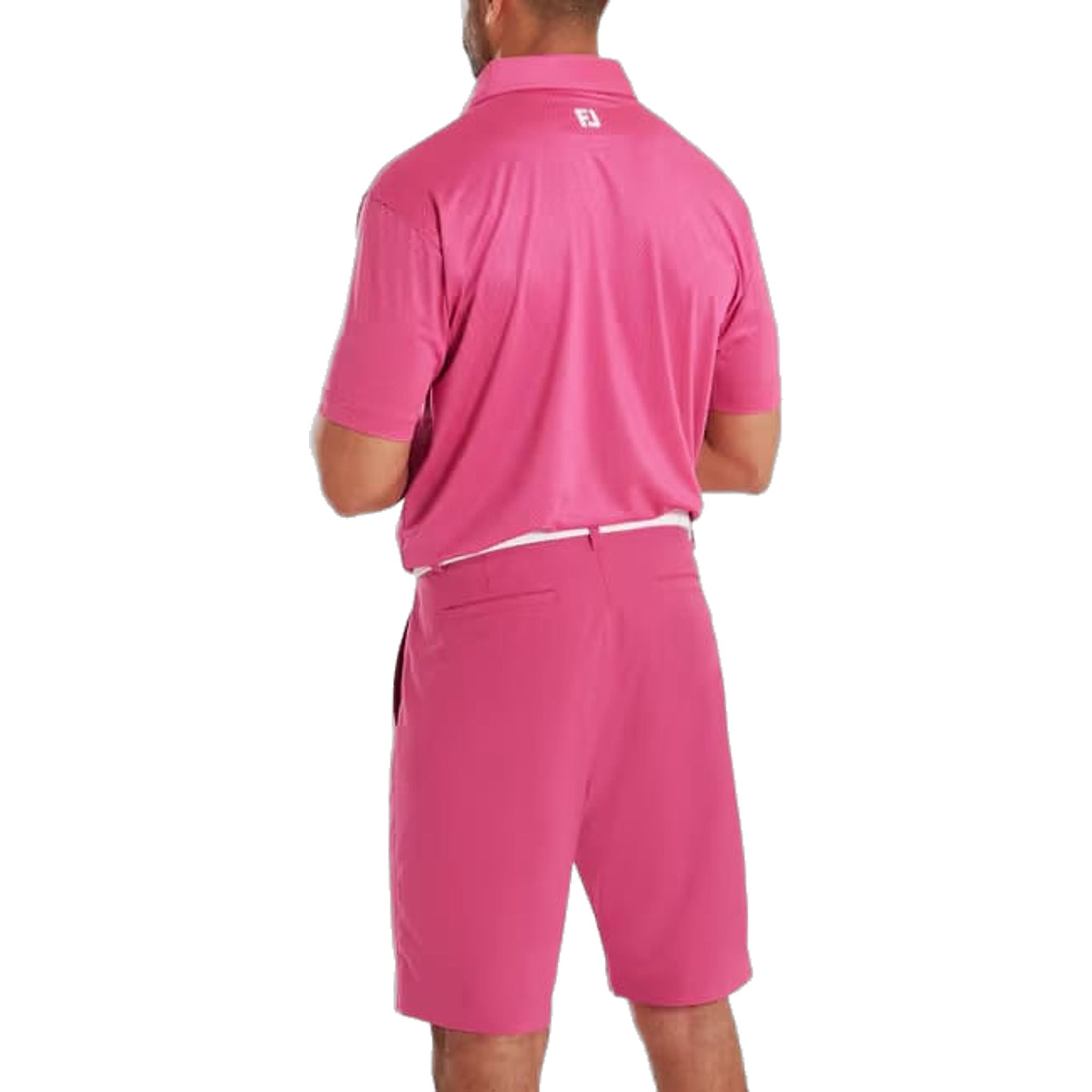 Polo da uomo Footjoy Abax Print Lisle
