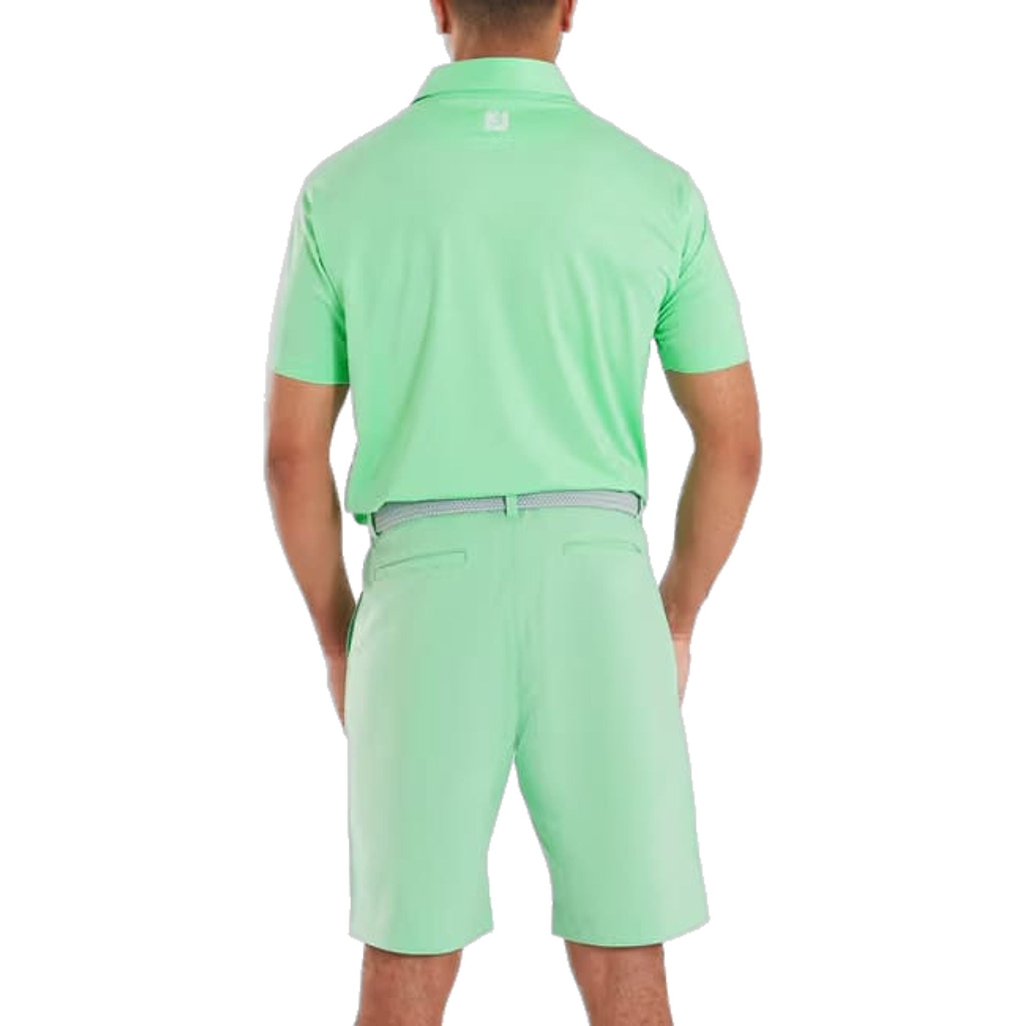 Polo da uomo Footjoy Abax Print Lisle