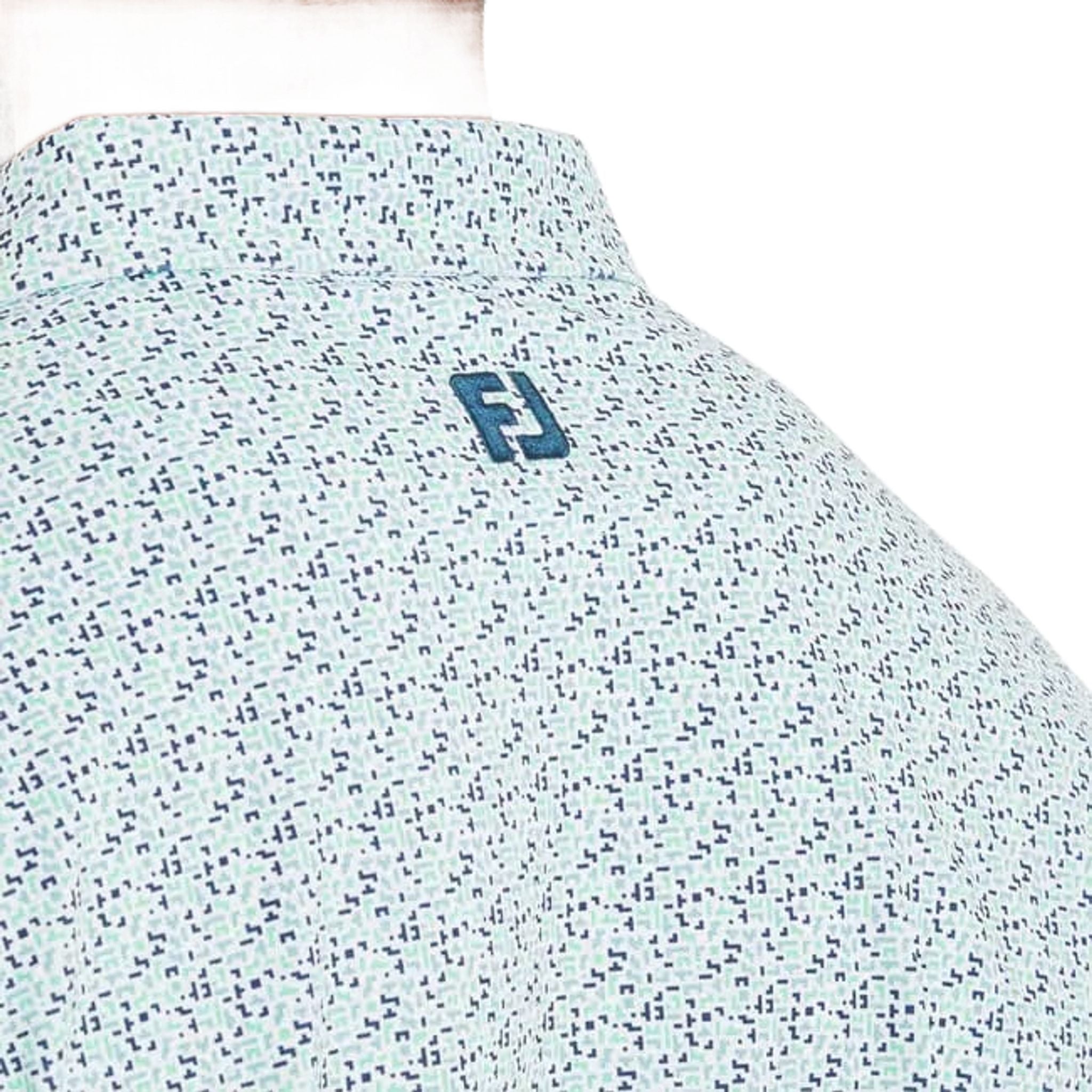 Polo da uomo in piqué con stampa Footjoy Gamer