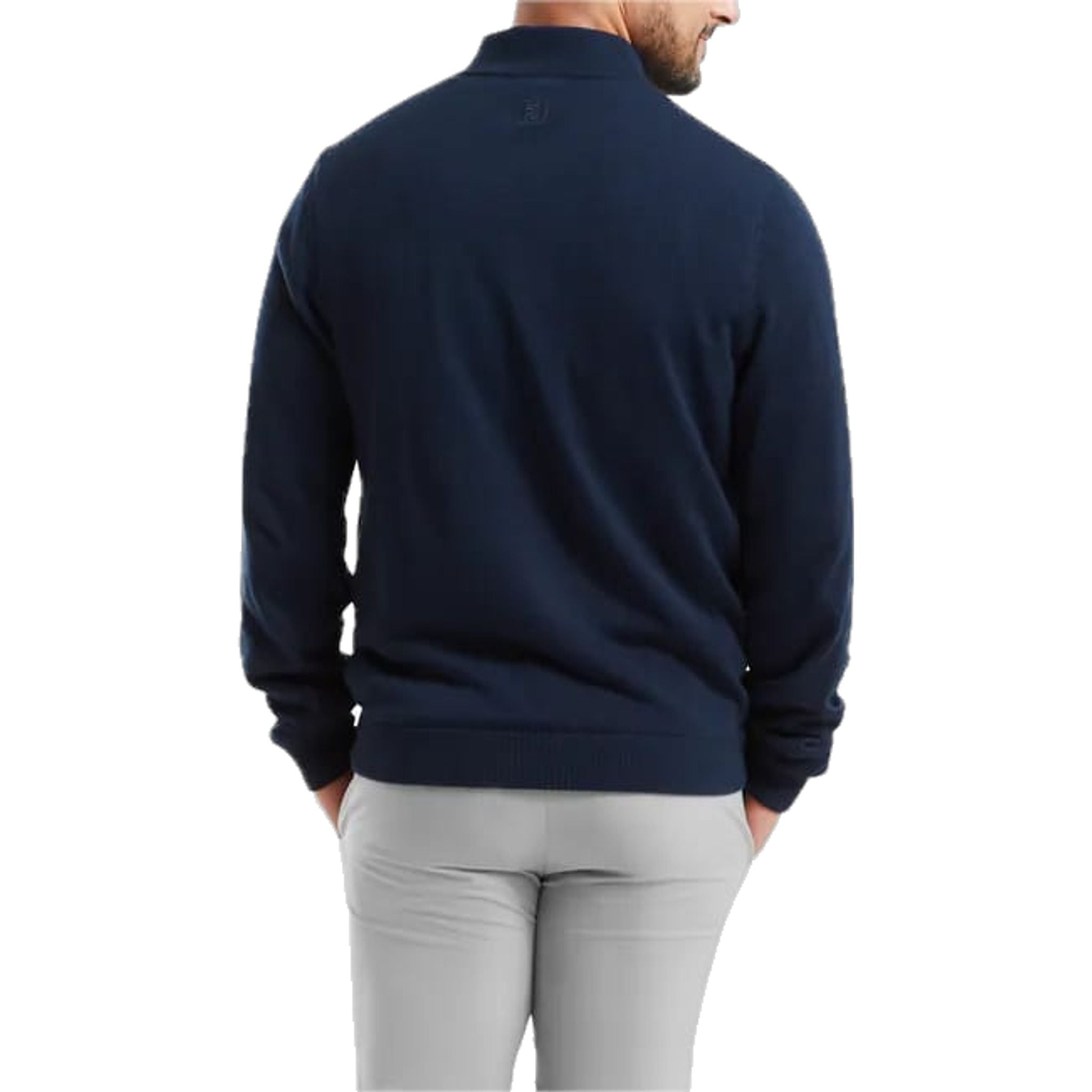 Maglione foderato con zip intera Footjoy drirelease® da uomo