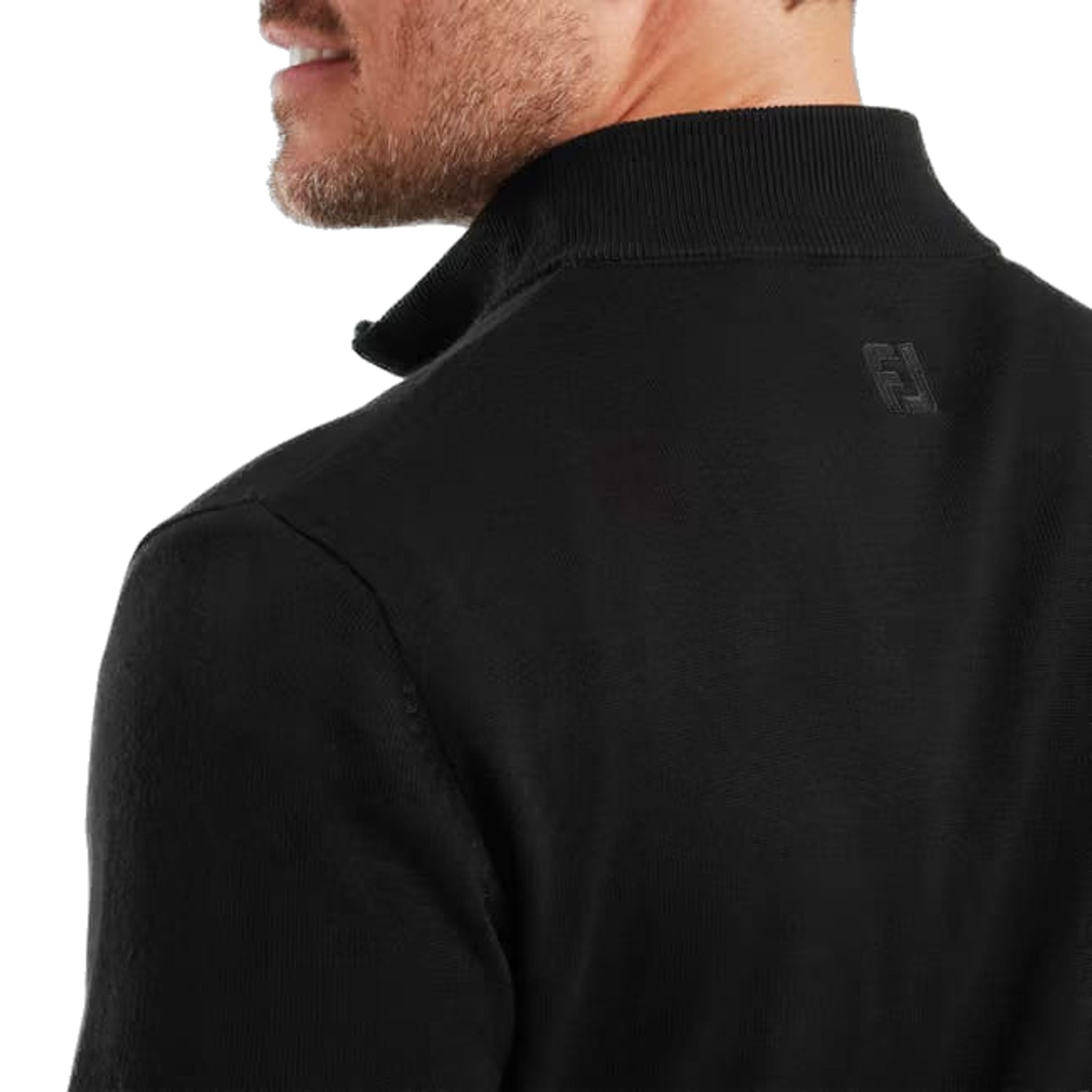 Maglione foderato con zip intera Footjoy drirelease® da uomo