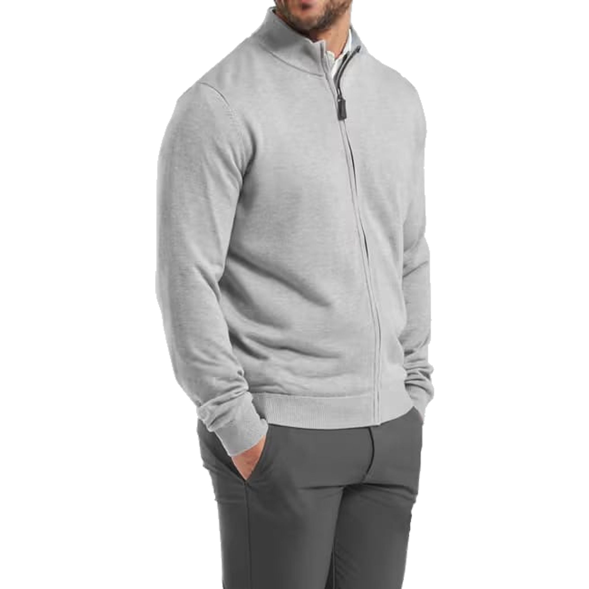 Maglione foderato con zip intera Footjoy drirelease® da uomo