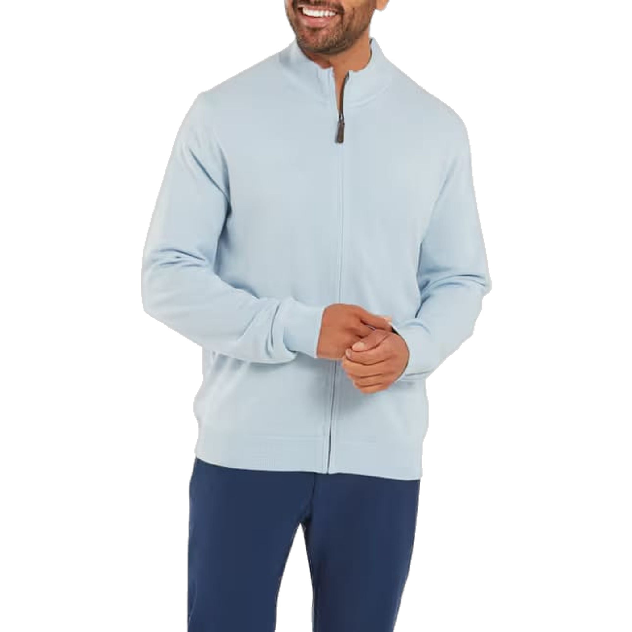 Maglione foderato con zip intera Footjoy drirelease® da uomo