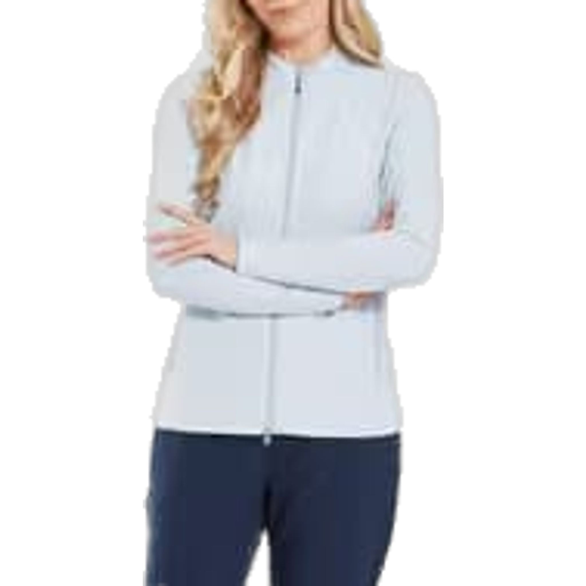 Footjoy Full-Zip Debossed Midlayer da donna