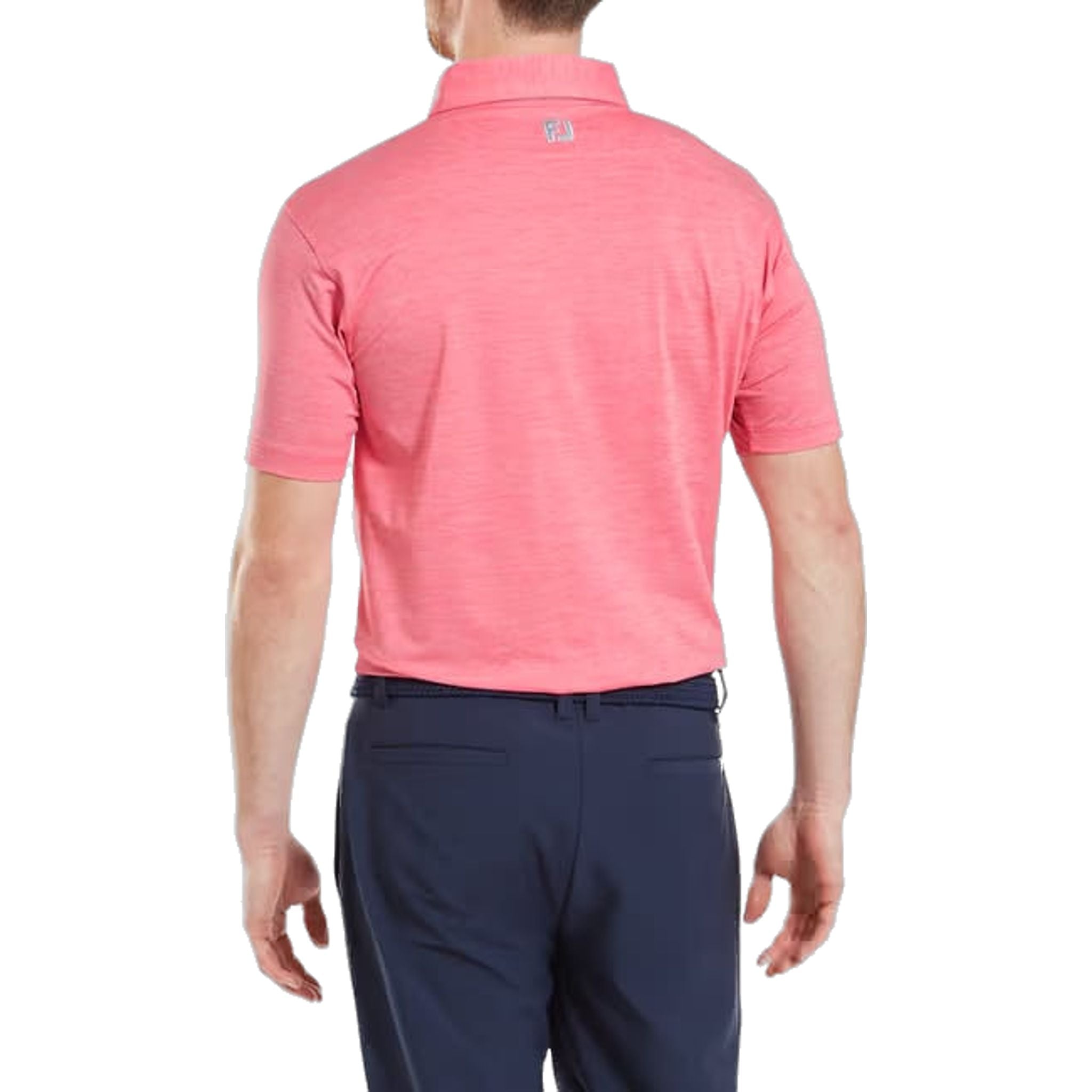 Polo da uomo Footjoy Heather Lisle con finiture