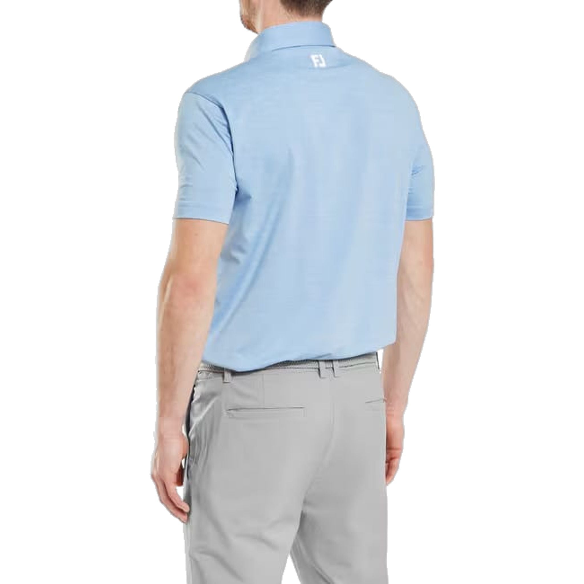 Footjoy Heather Lisle with Trim Polo Herren