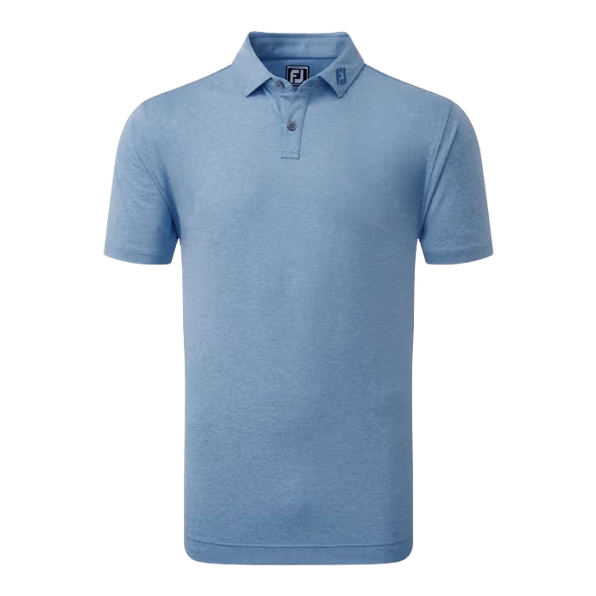 Polo da uomo Footjoy Heather Self Collar Lisle
