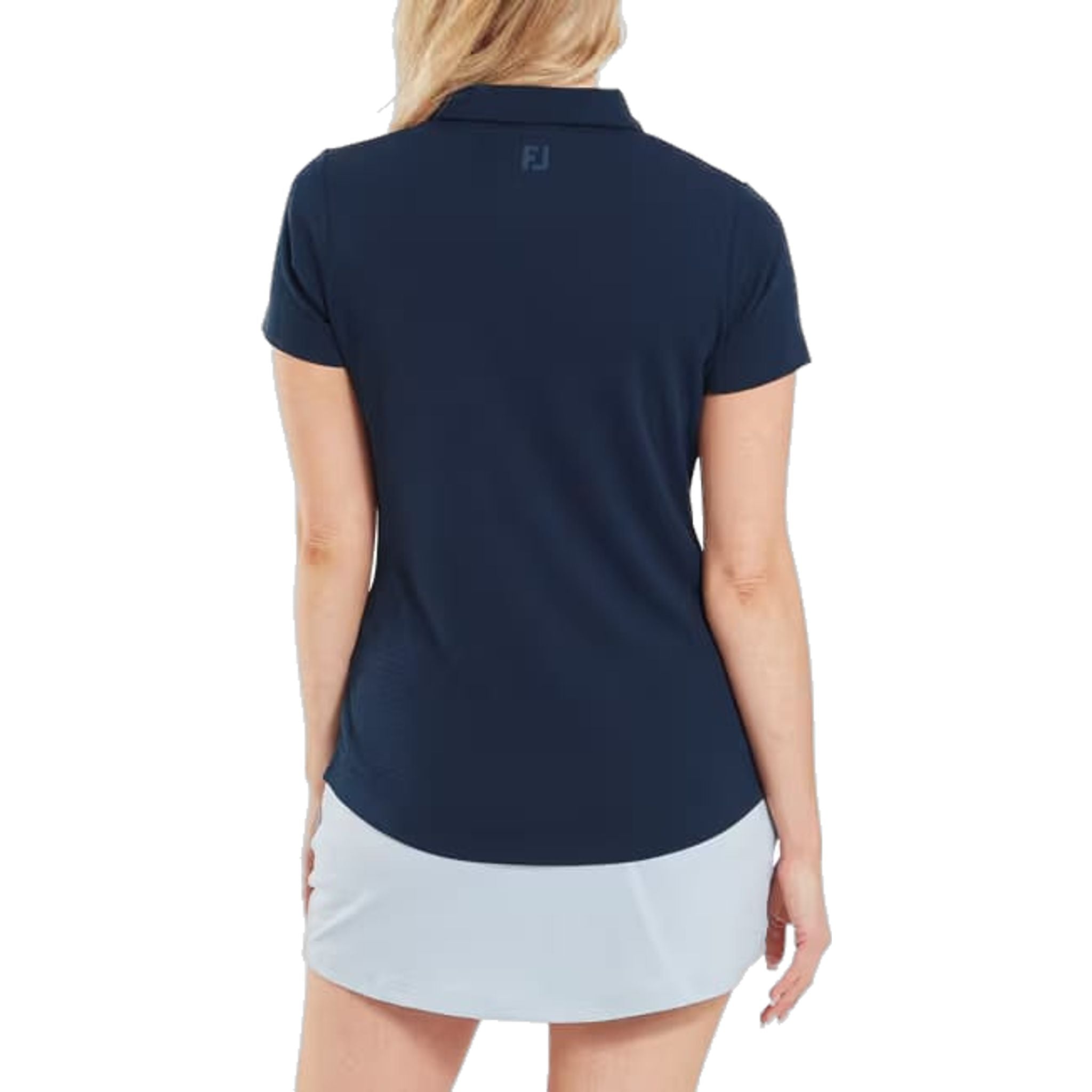 Polo da donna Footjoy Jacquard SS