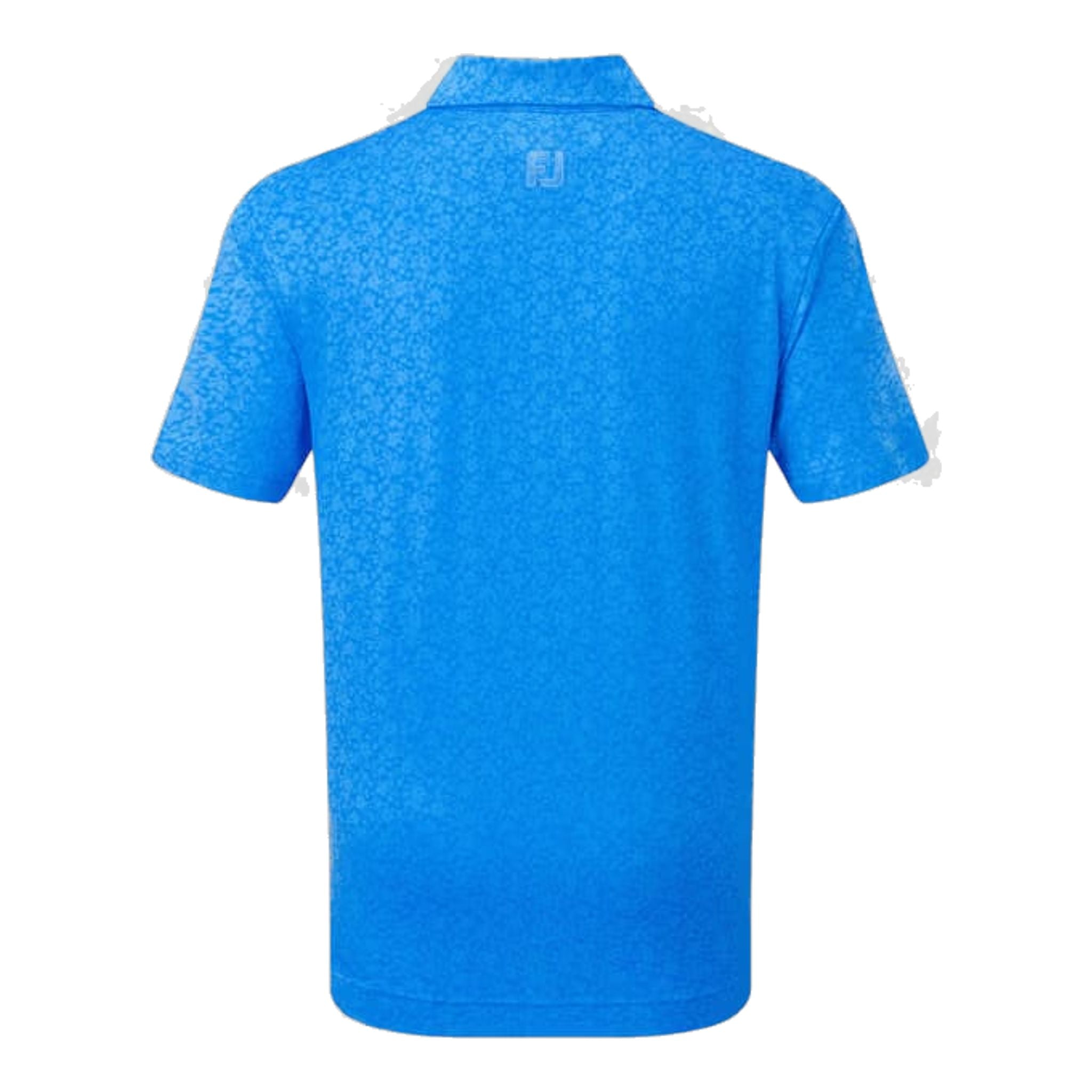 Polo Footjoy Junior in filo di Scozia con motivo floreale dipinto