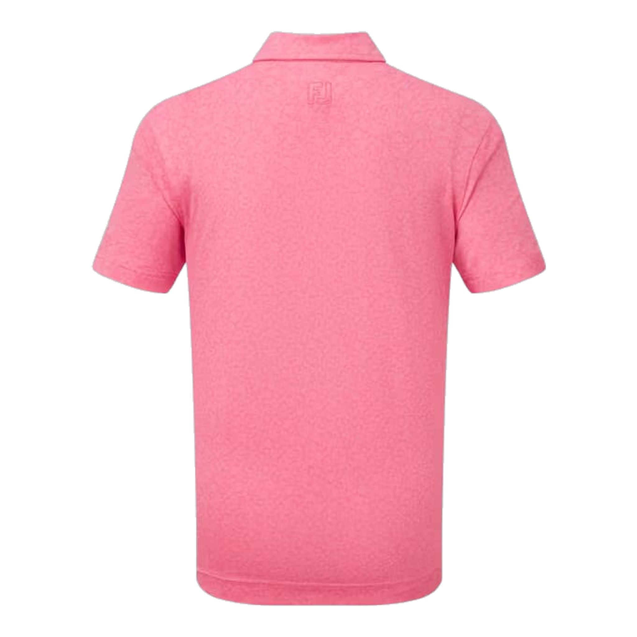 Polo Footjoy Junior in filo di Scozia con motivo floreale dipinto