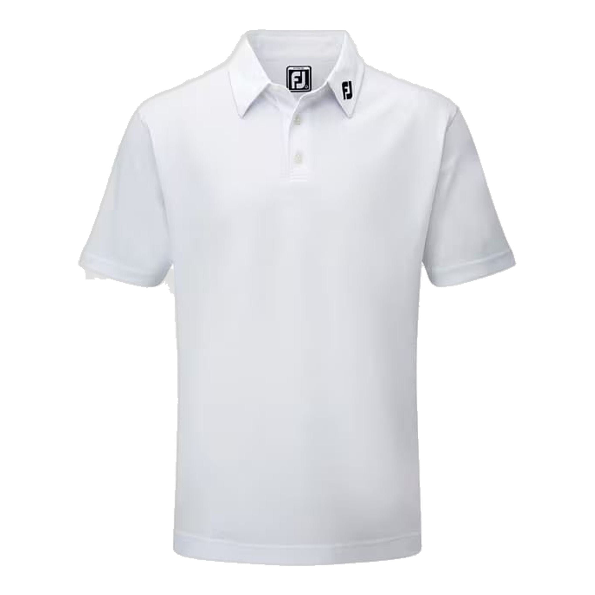 Polo in piqué elasticizzato tinta unita Footjoy Junior