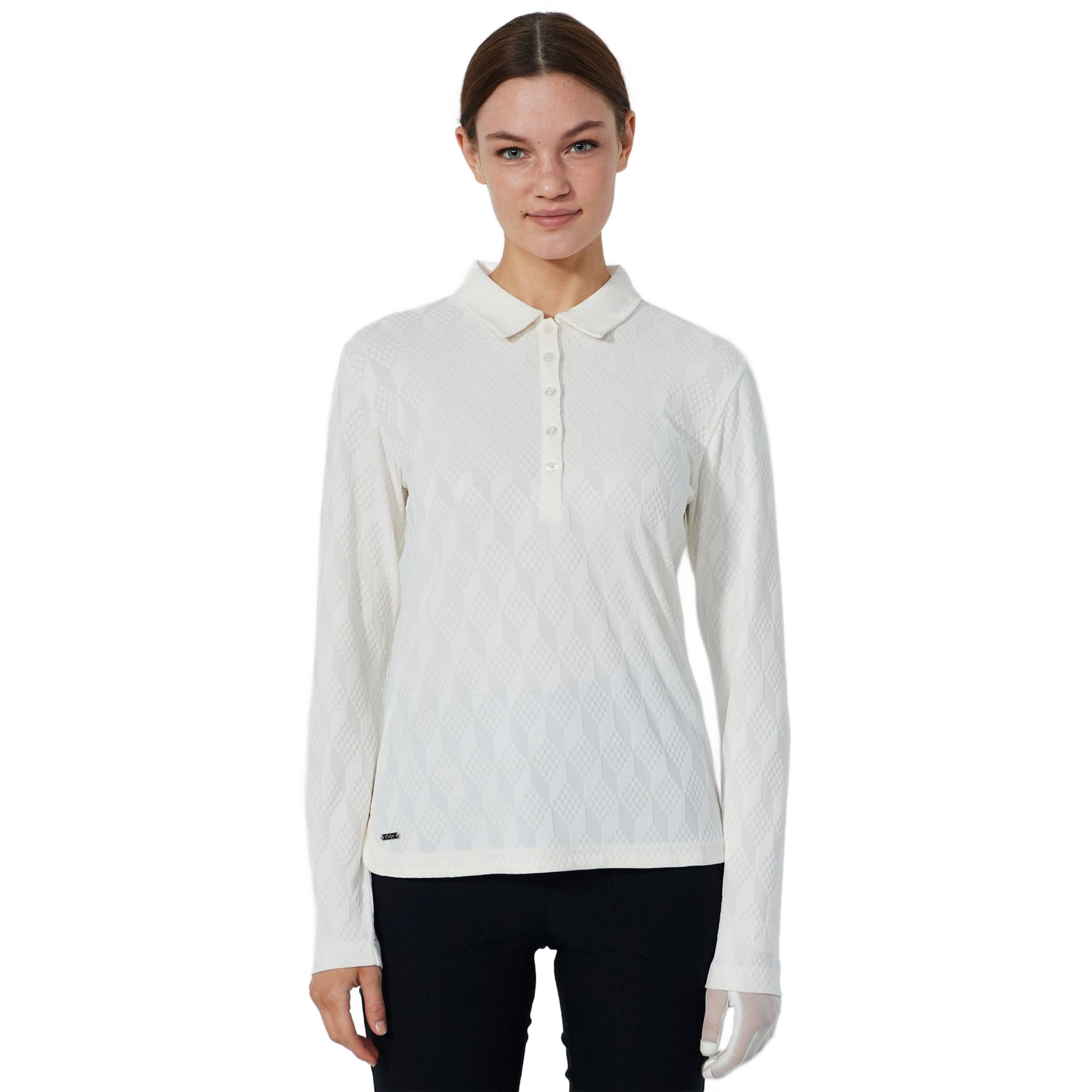 Daily Sports Graphic Jaquard Poloshirt Damen
