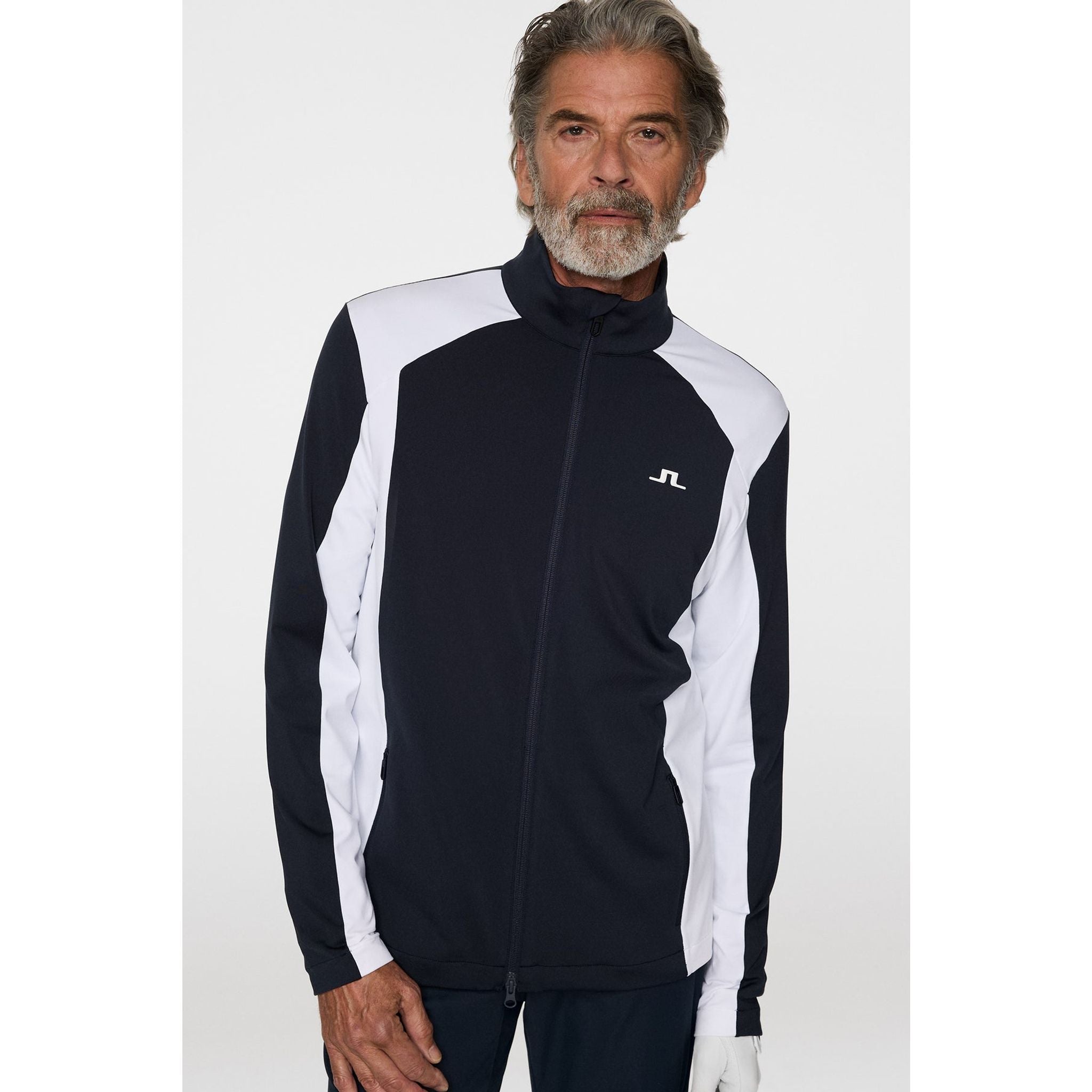 Strato intermedio con cerniera J. Lindeberg Banks da uomo