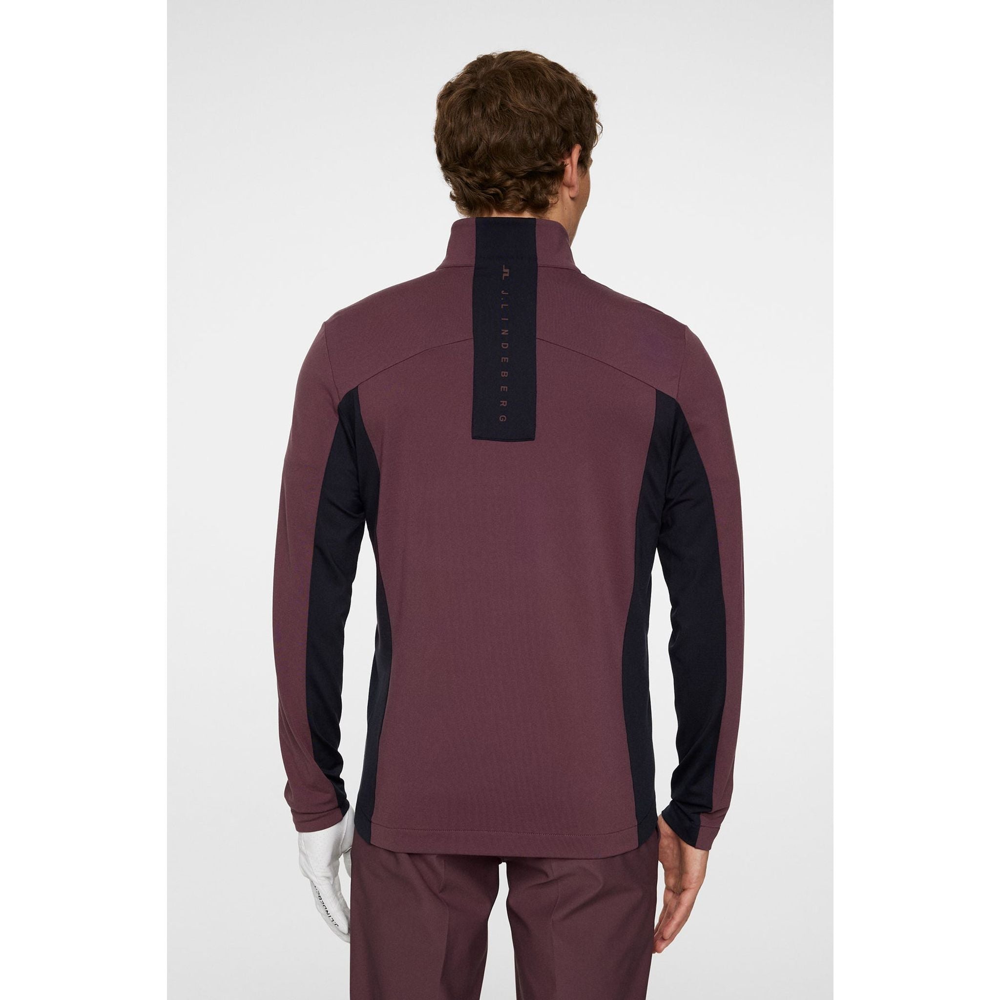 Strato intermedio con cerniera J. Lindeberg Banks da uomo