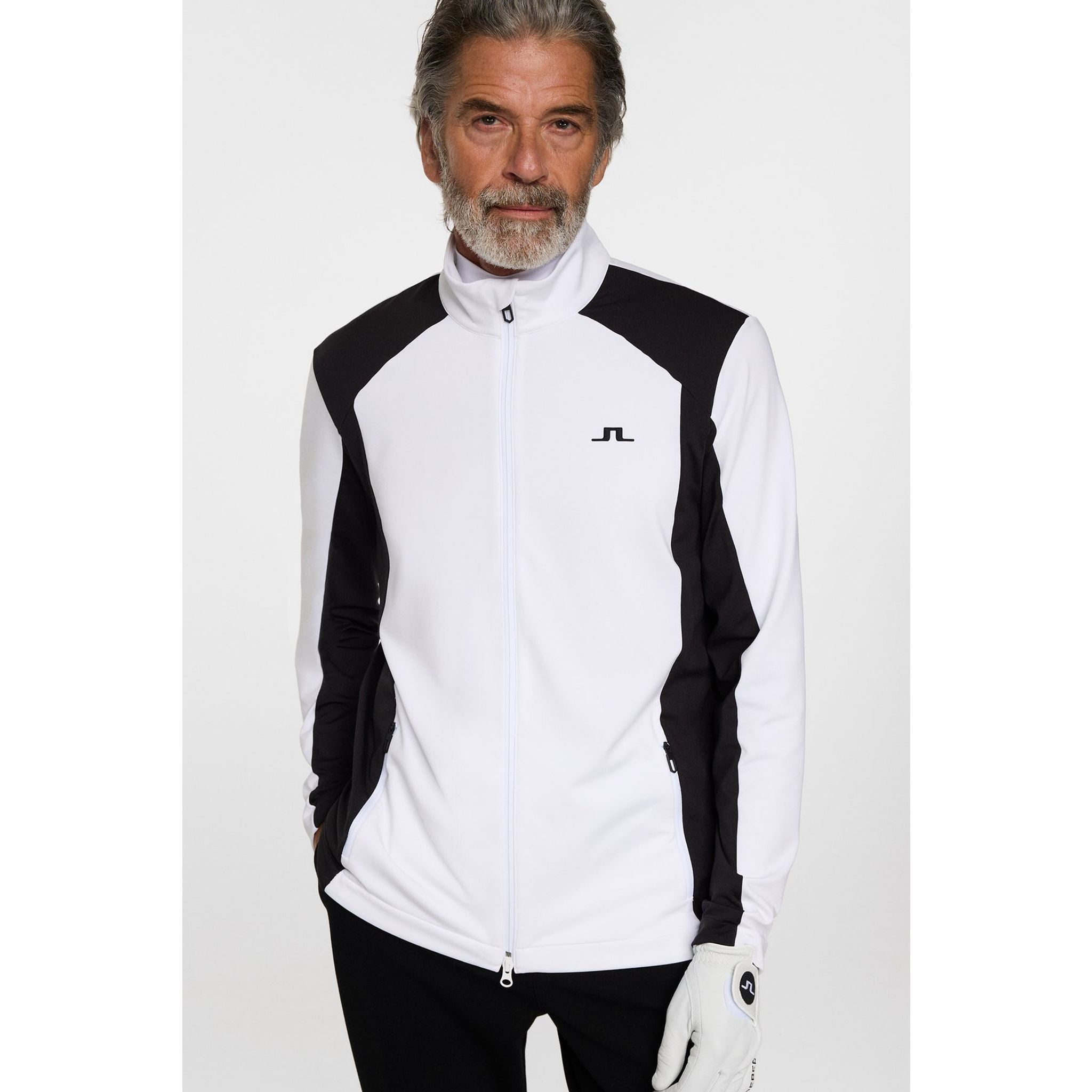 Strato intermedio con cerniera J. Lindeberg Banks da uomo