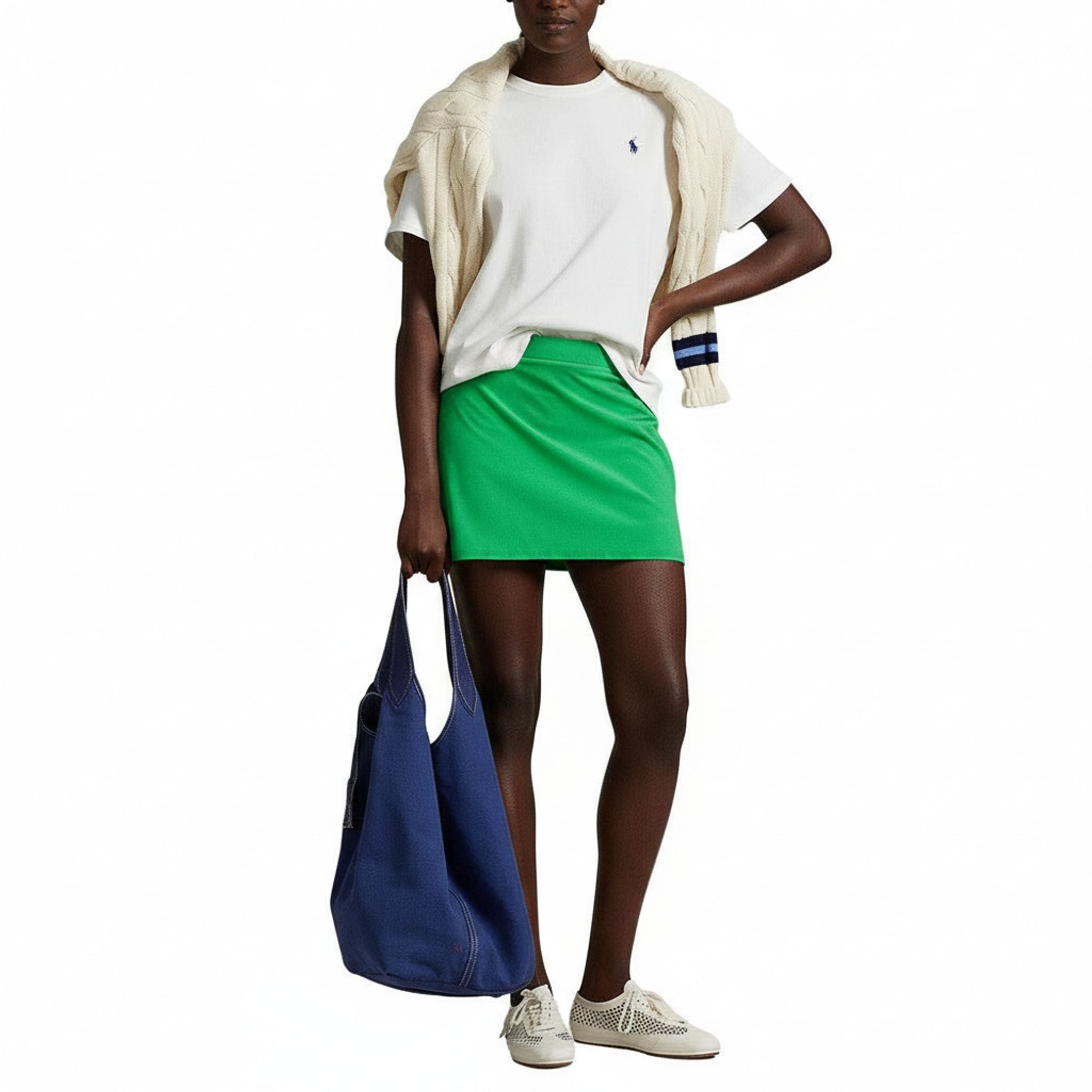 Gonna-pantalone elasticizzata Aim da donna Ralph Lauren