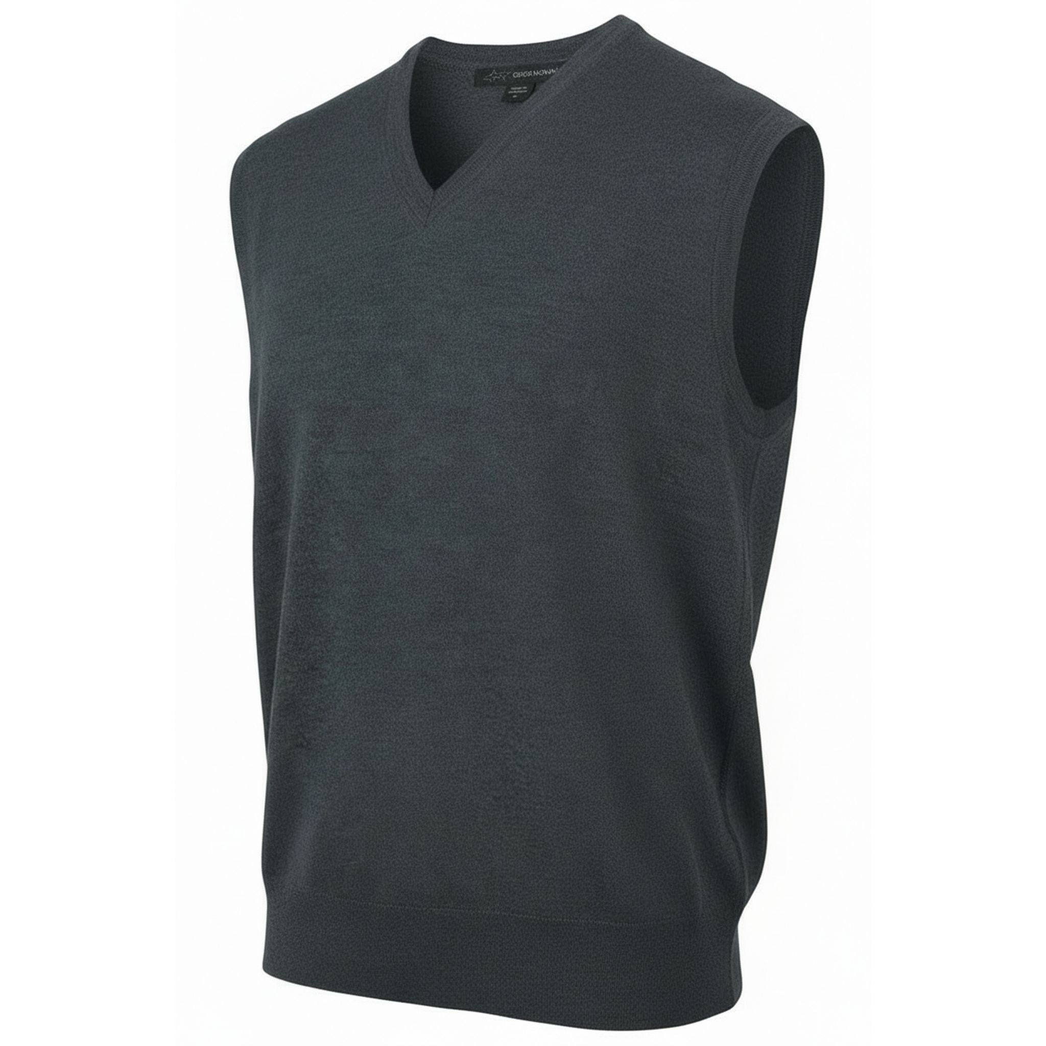 Greg Norman 50:50 Merino V Neck Slipover Jeans (Blu) S Uomo