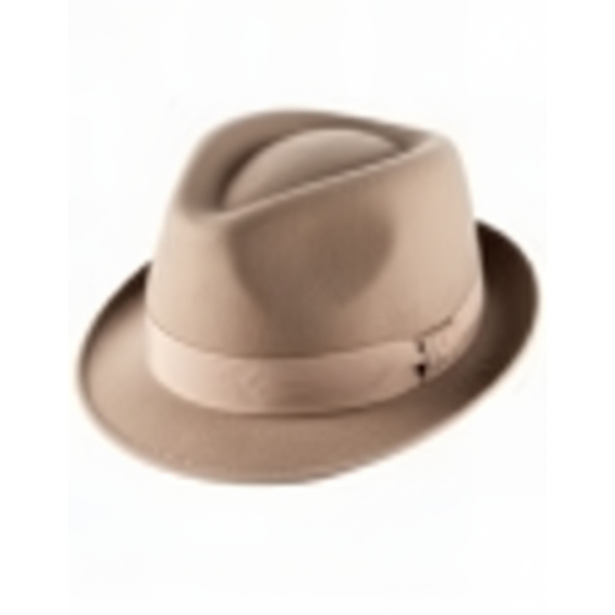 Cappello Trilby in tessuto beige L dell'agenzia Erwin Reithmeier