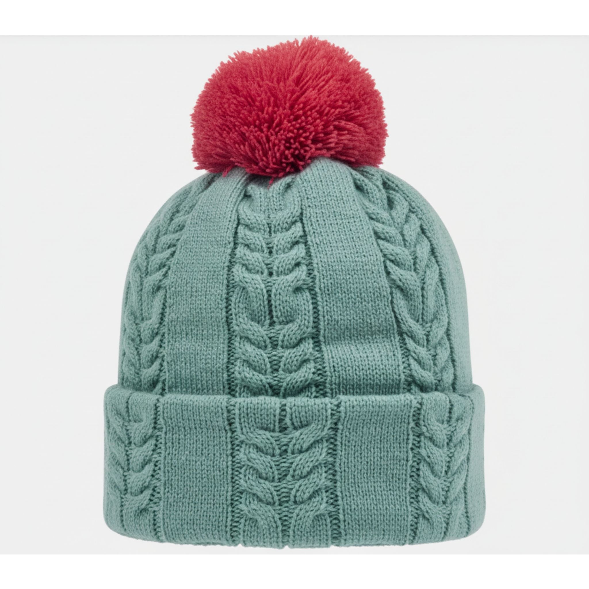 Footjoy Hood Bobble Cableknit Grigio/Rosa Donna Taglia unica Donna