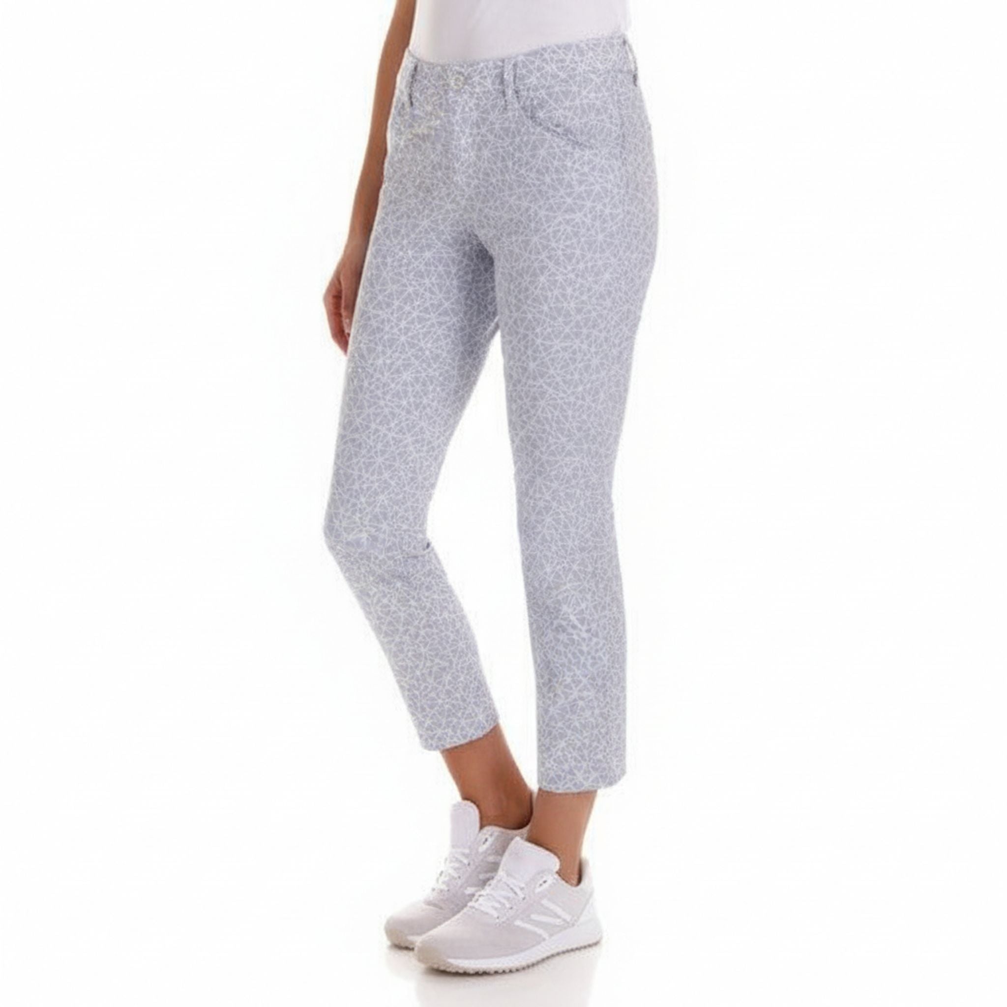 Pantaloni da golf da donna Alberto JANA-CR Revolutional® Grid WR 7/8