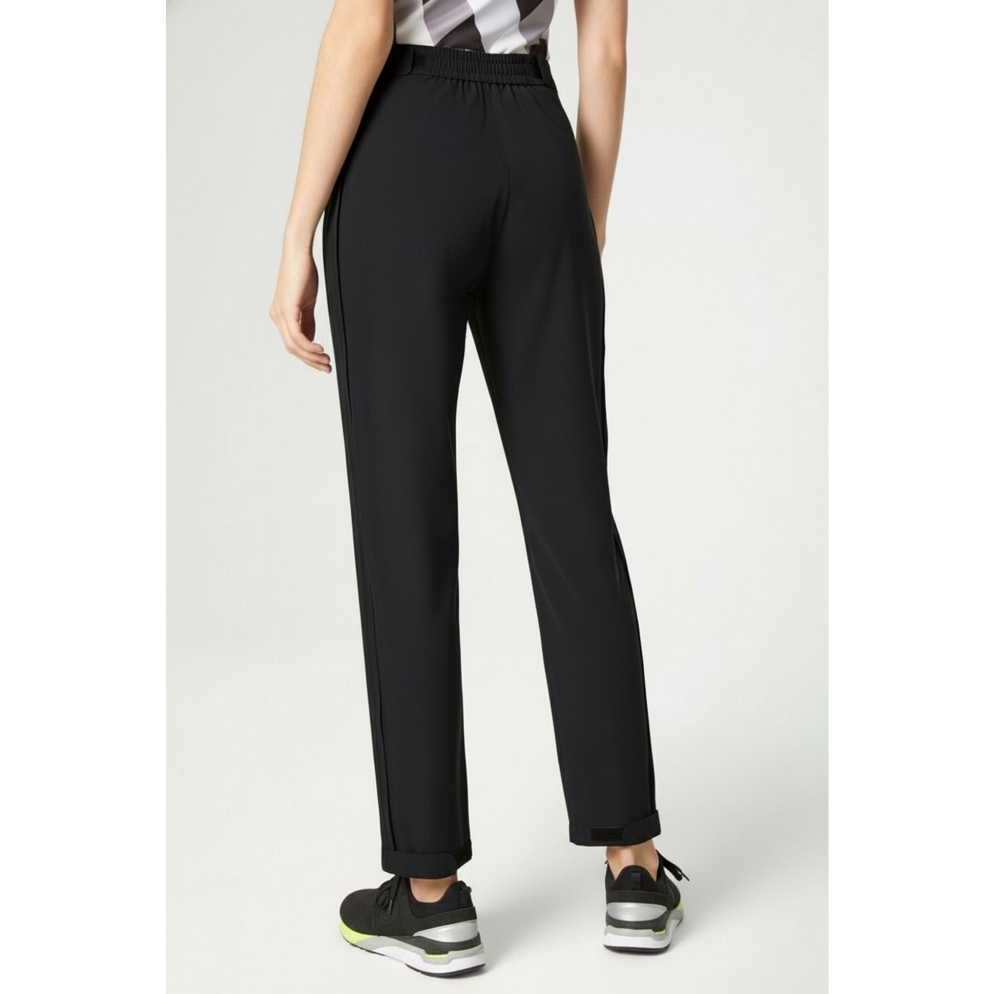 Pantaloni antipioggia Bogner W Raina-T neri taglia 42 da donna