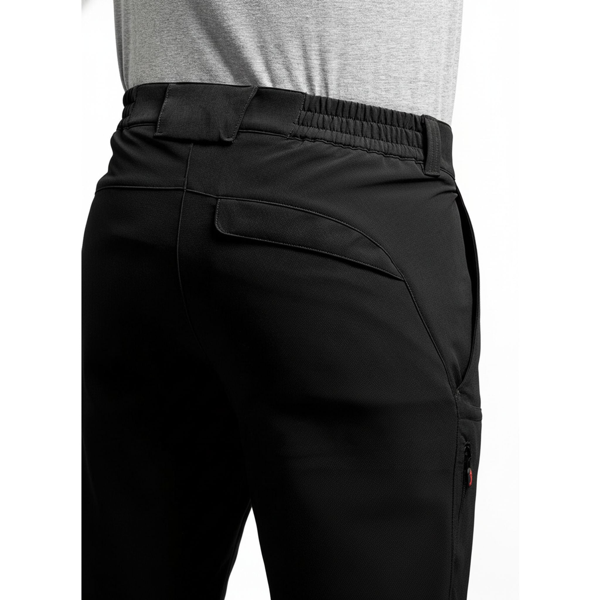 Pantaloni da golf HE compatti neri, taglia 56 da uomo