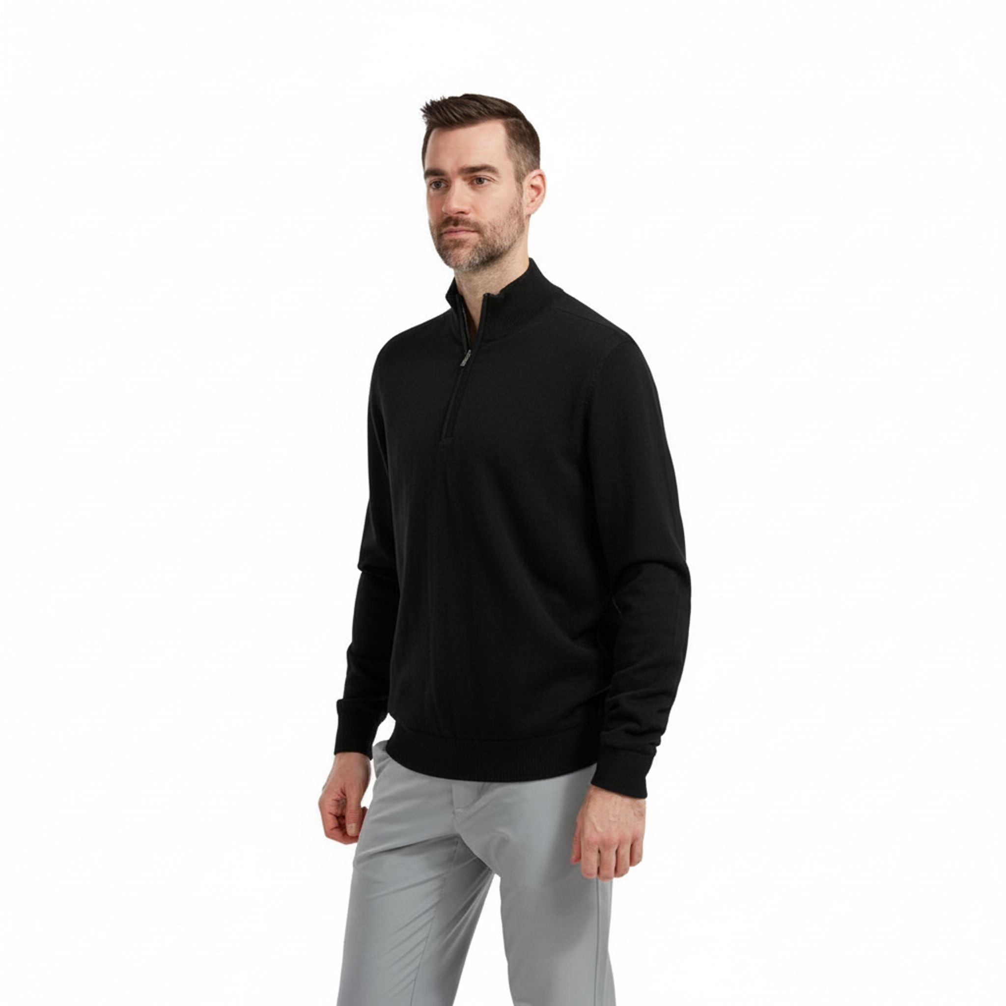 Footjoy Woolblnd Foderato 1/2 Zip