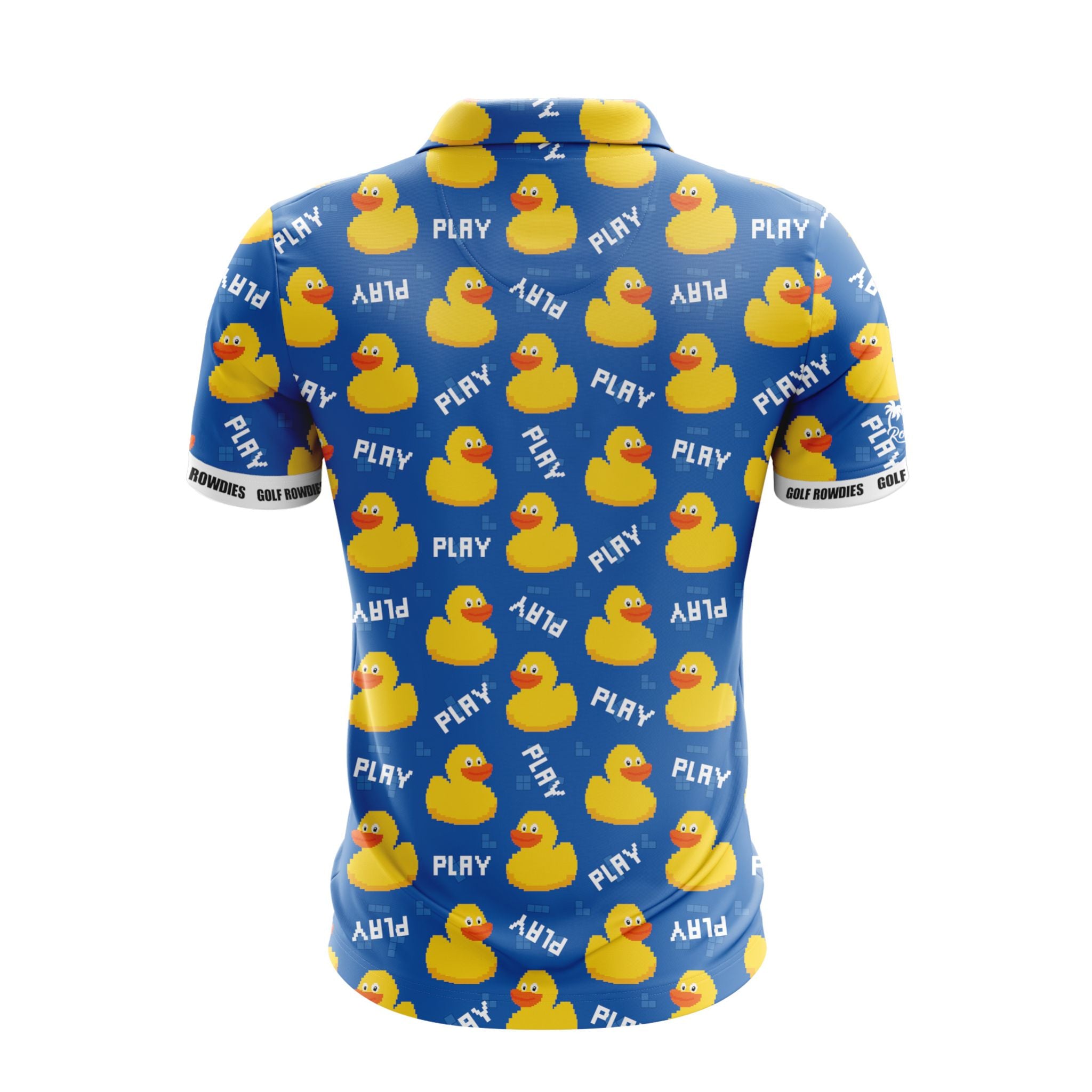 Polo da uomo Golf Rowdies Play Ducks