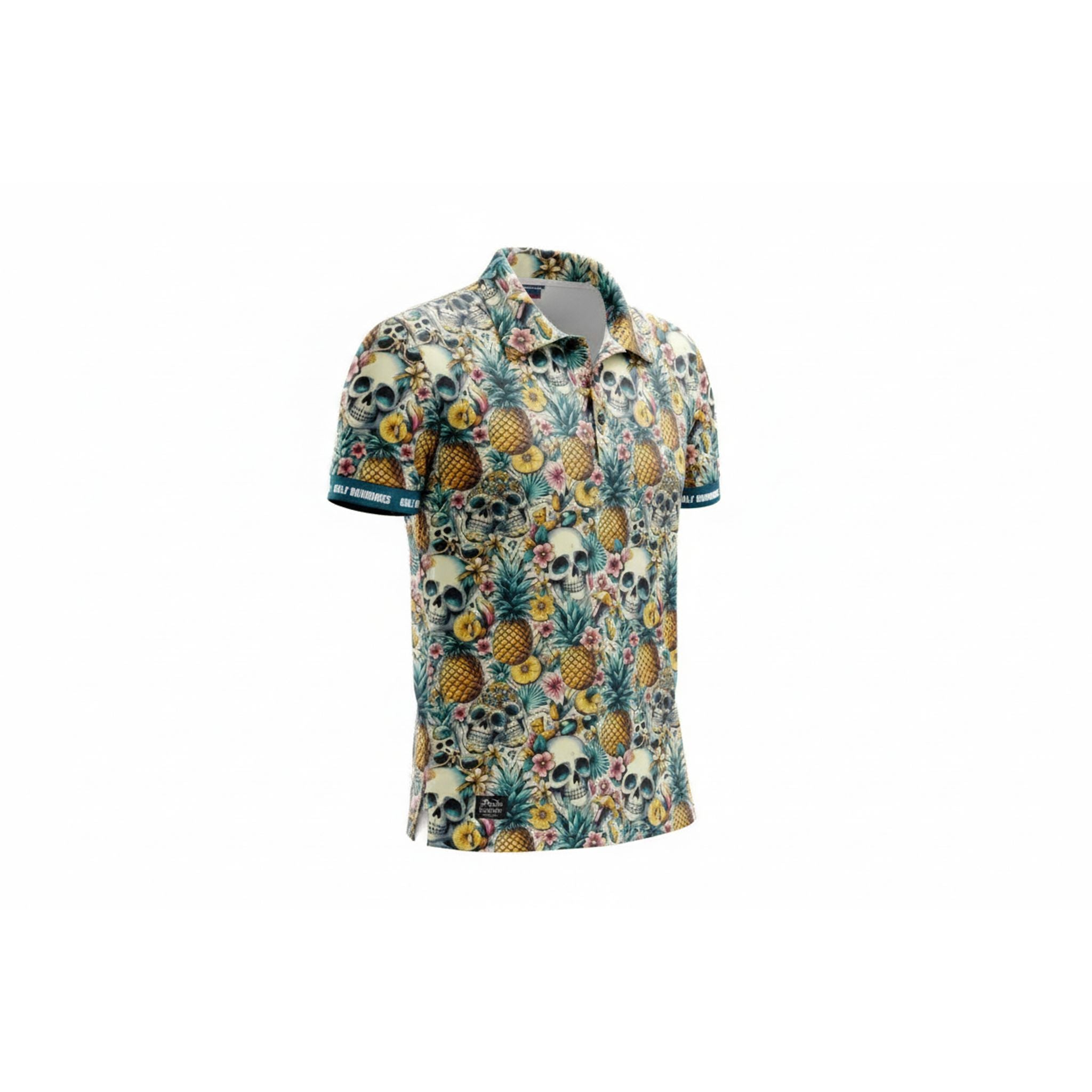 Polo da uomo Golf Rowdies Pineapple