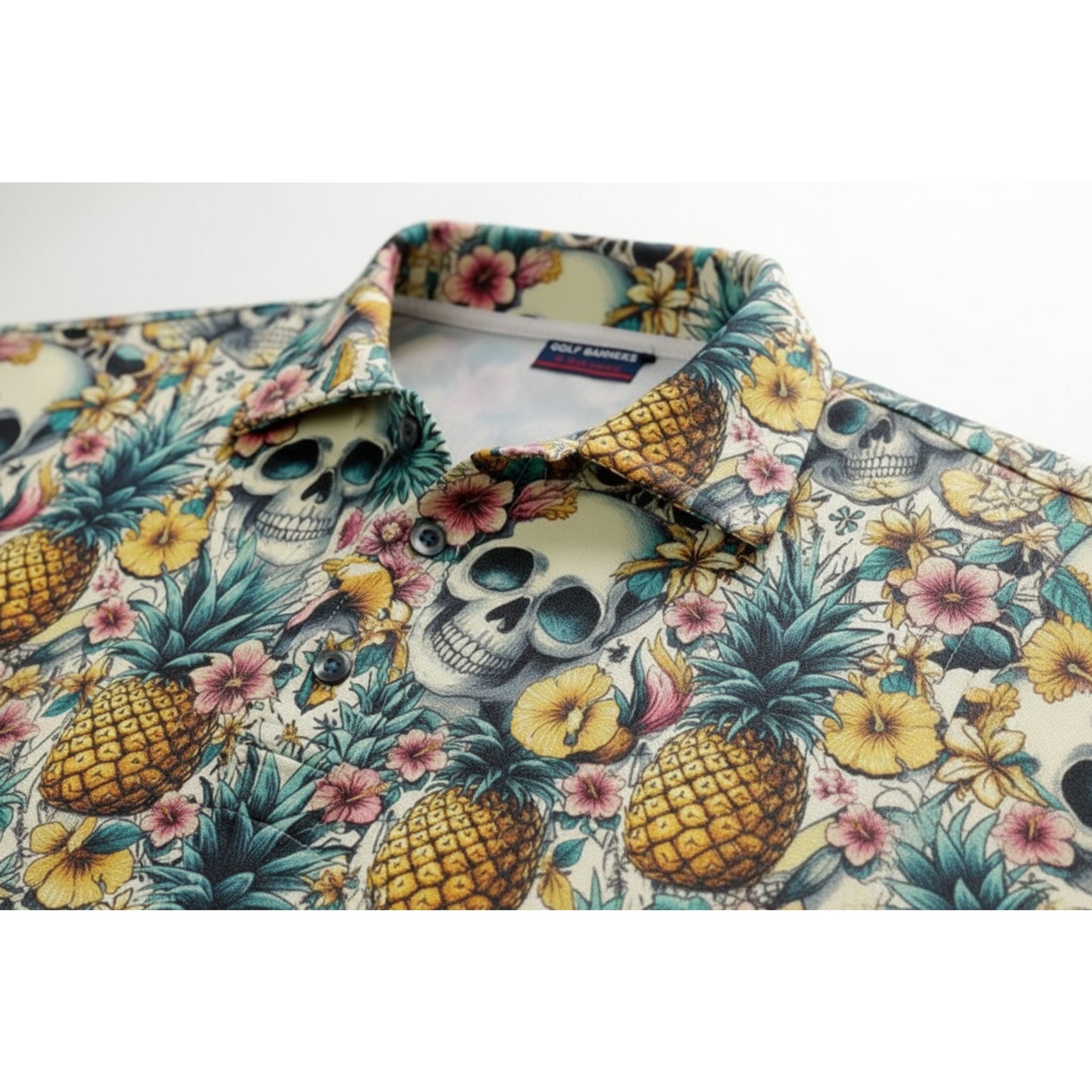 Polo da uomo Golf Rowdies Pineapple