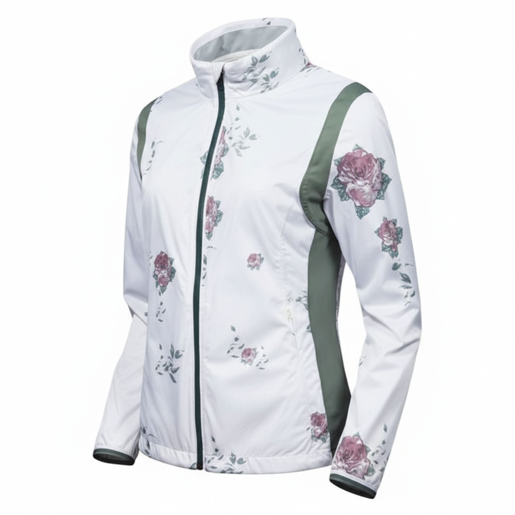 Giacca Cross Sportswear W Hurricane Flower White S da donna