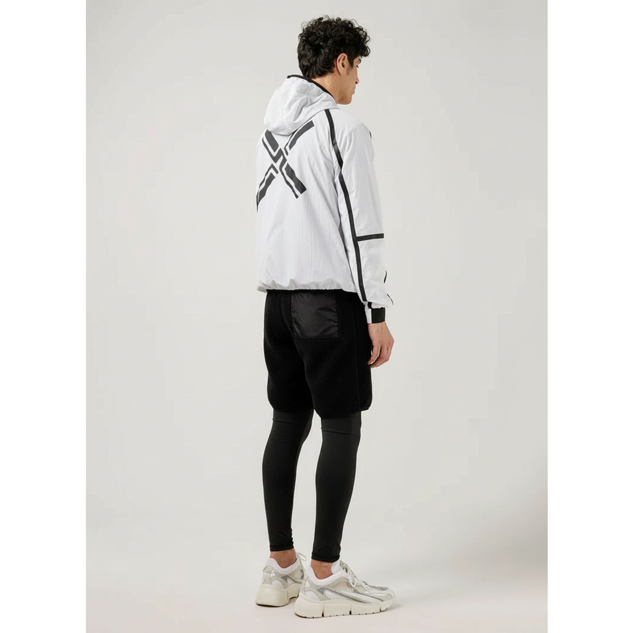 Giacca leggera J. Lindeberg JL Aston Whisper White M da uomo