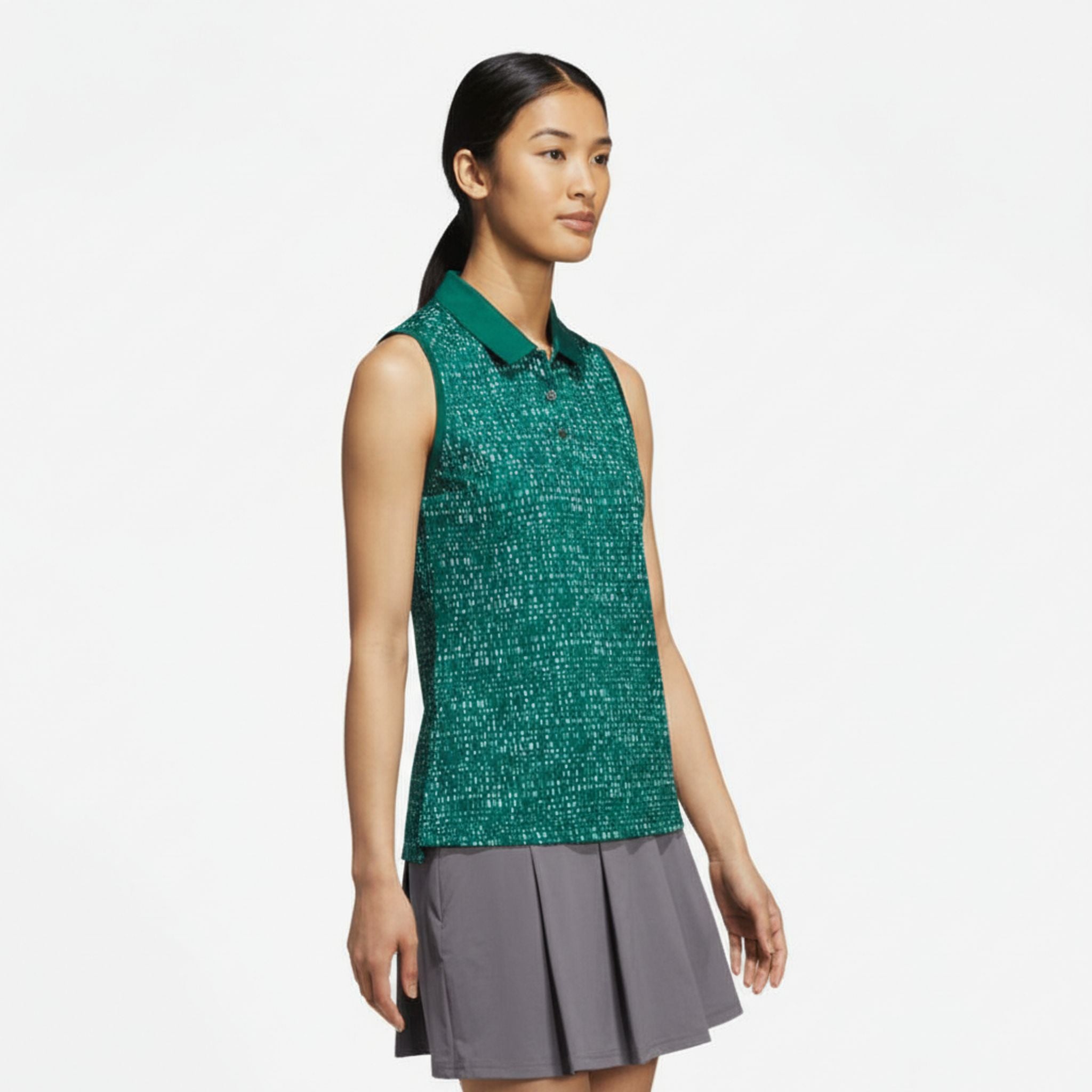 Adidas Ultimate365 Printed Sleeveless Polo Damen