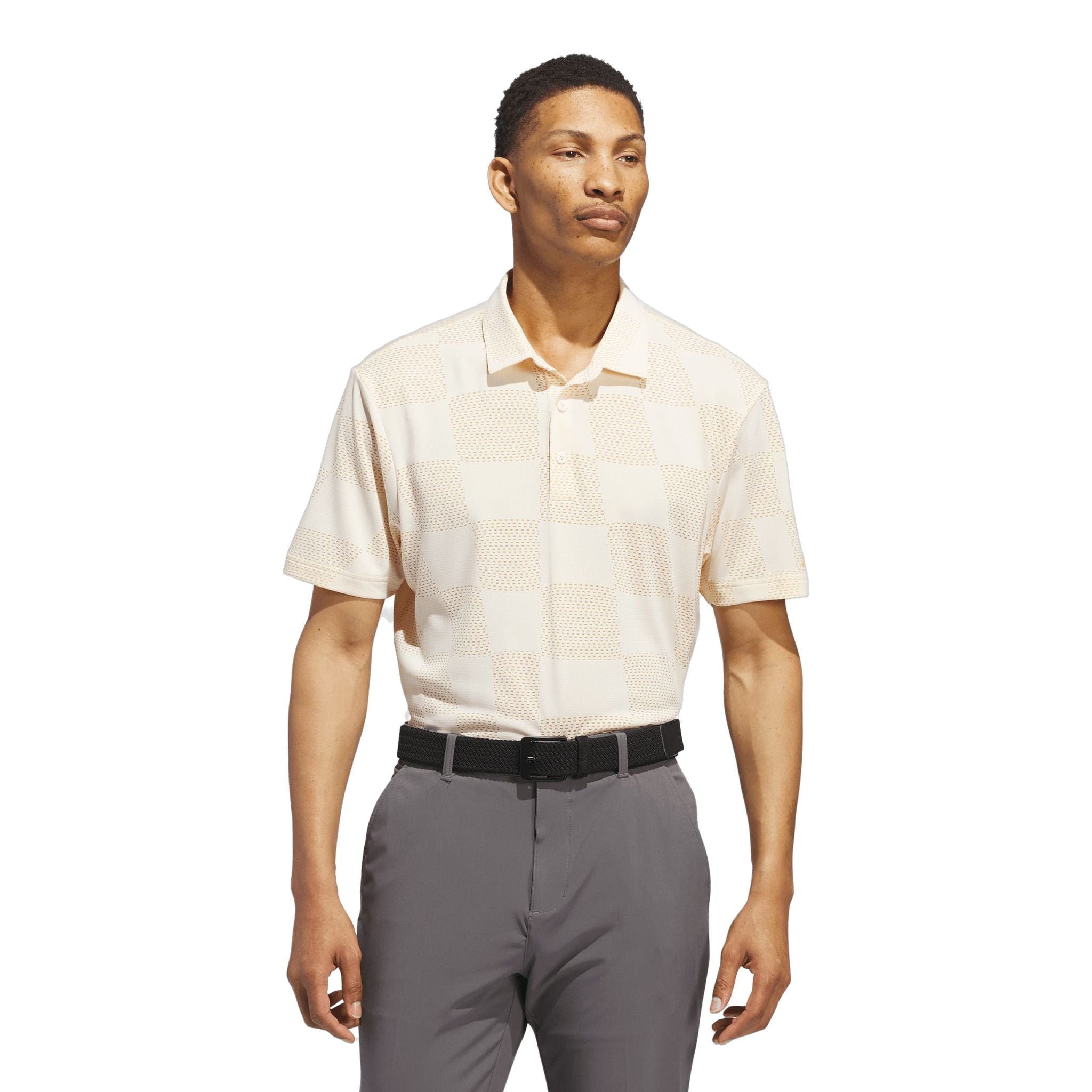 Polo Adidas Ultimate365 testurizzata jacquard da uomo