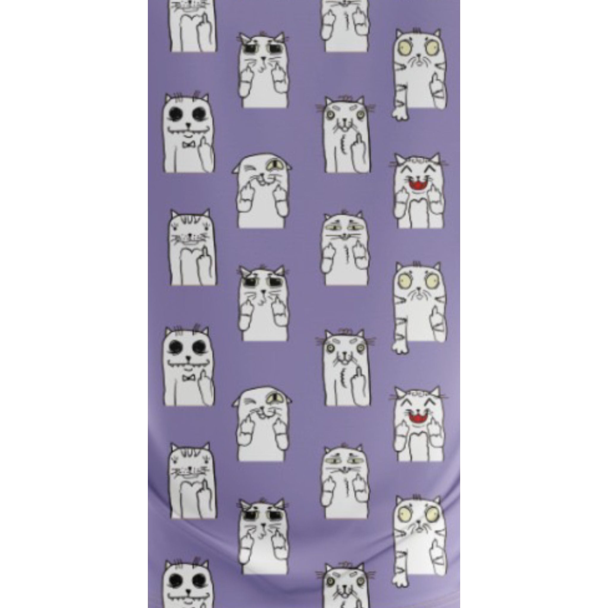 Polo da uomo Golf Rowdies Middlefinger Cat