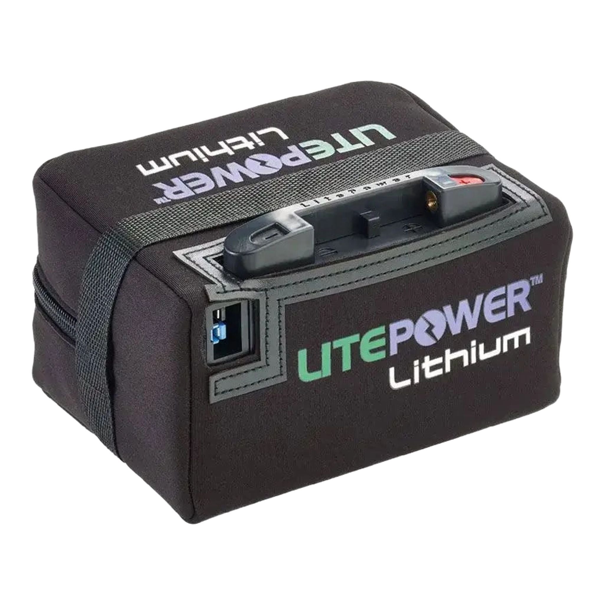 Motocaddy LitePower 12V Batteria al litio e caricabatteria (esteso)