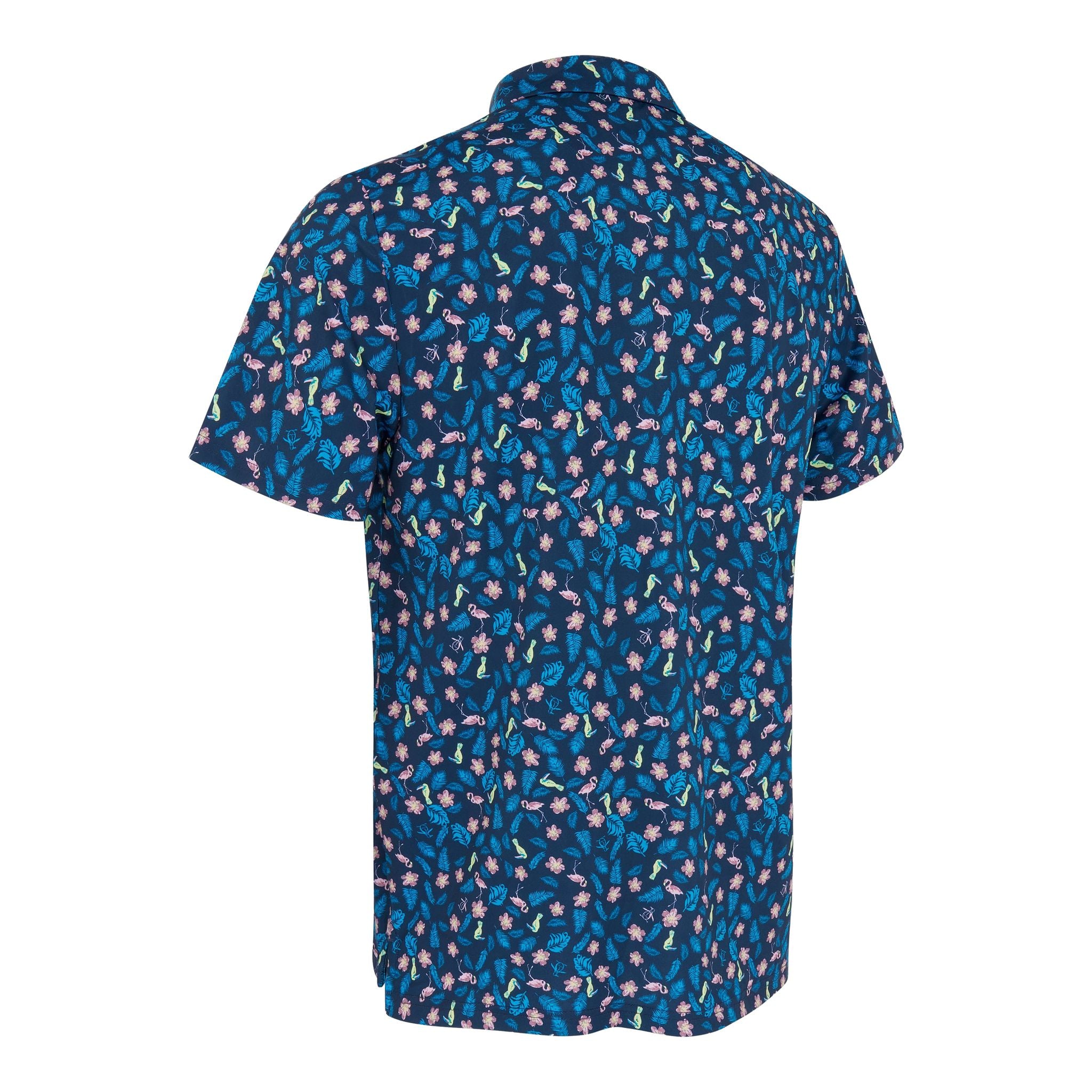 Polo Original Penguin SS Whimsical Tropical Print Uomo