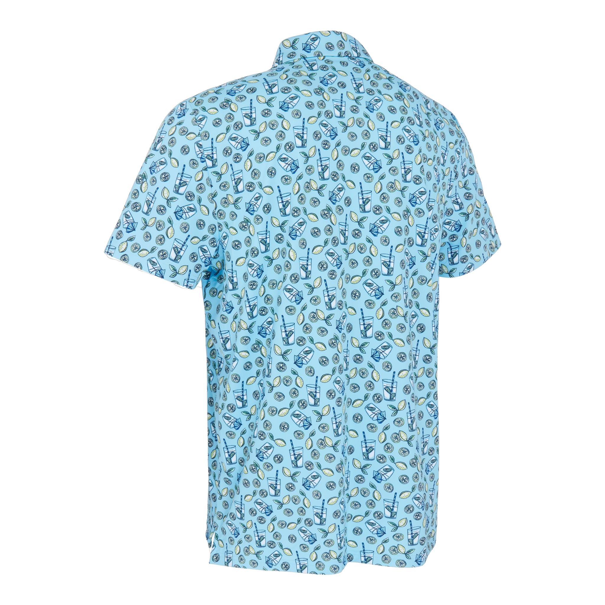 Polo Original Penguin SS All-Over Lemonde Print Uomo
