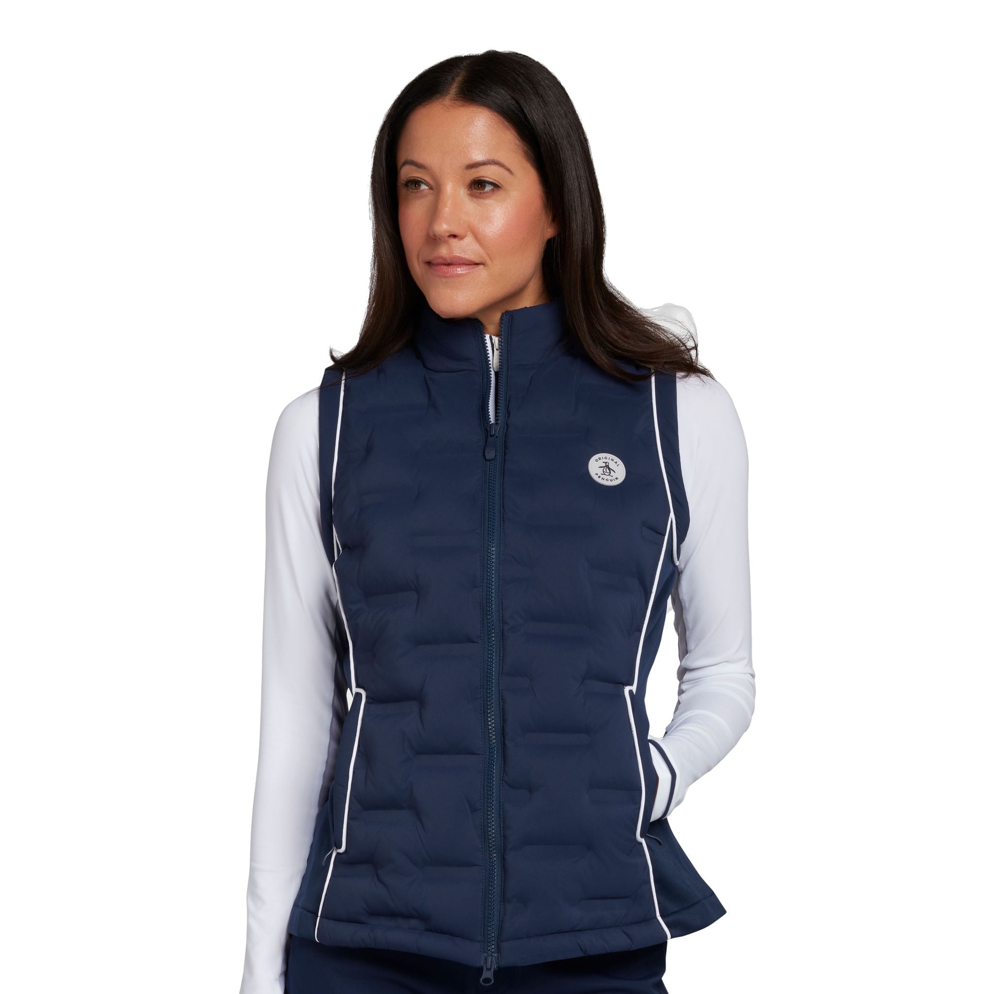 Gilet isolante in tessuto Original Penguin da donna